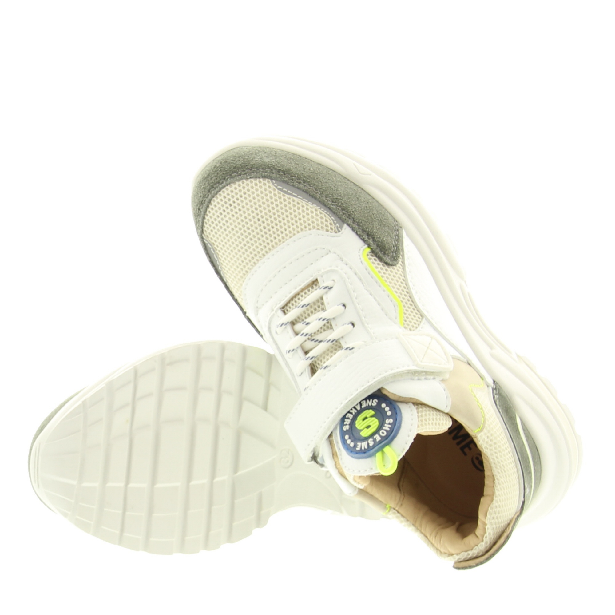 ShoesMe NR23S100-F White Grey Green