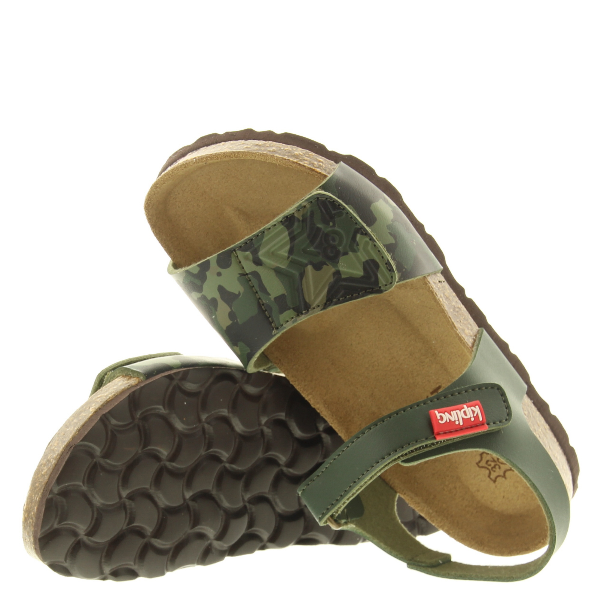 Kipling NINJA 3 420 Khaki - Maat: EU 34 | UK 2
