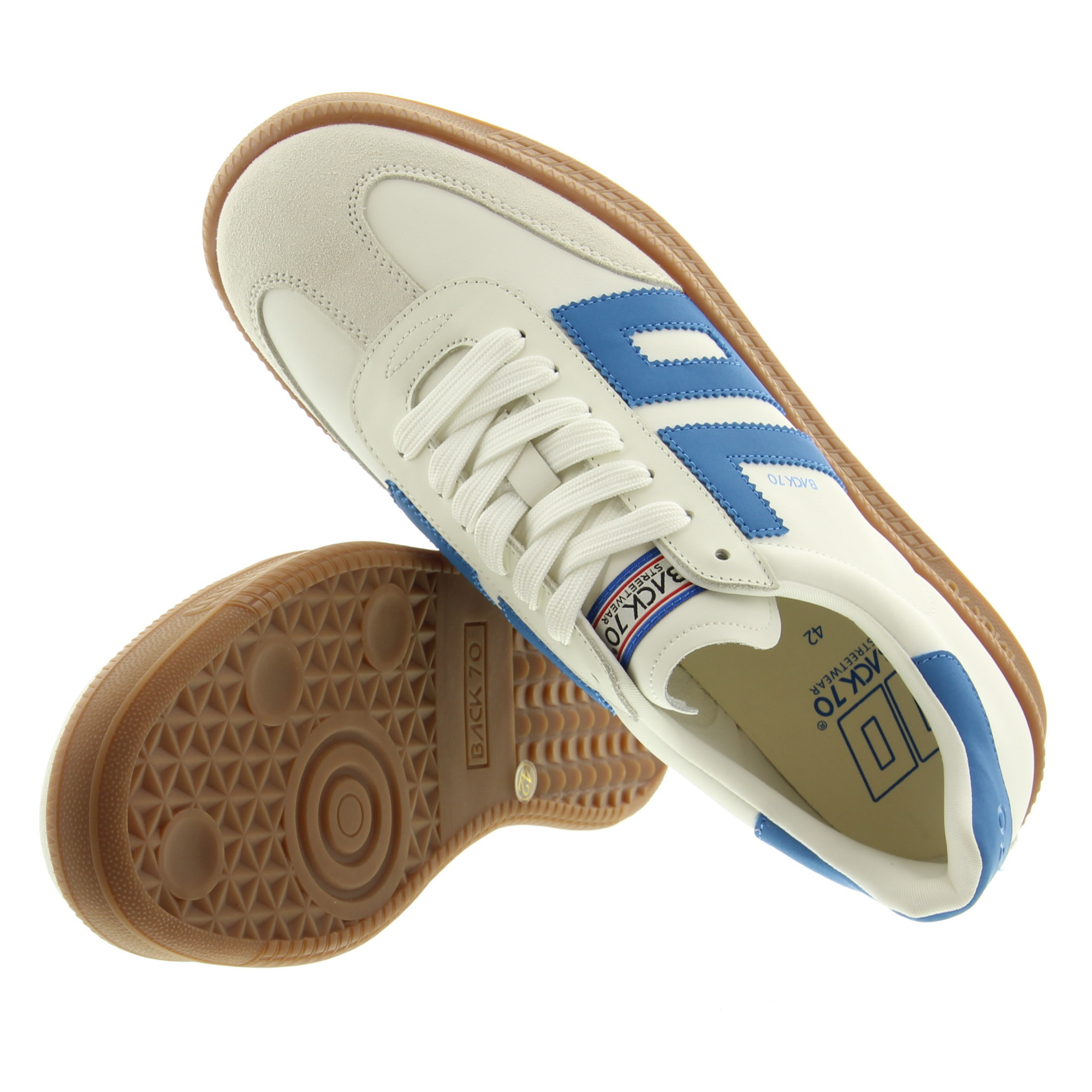 Back 70 DOUBLE V26-05 French Blue