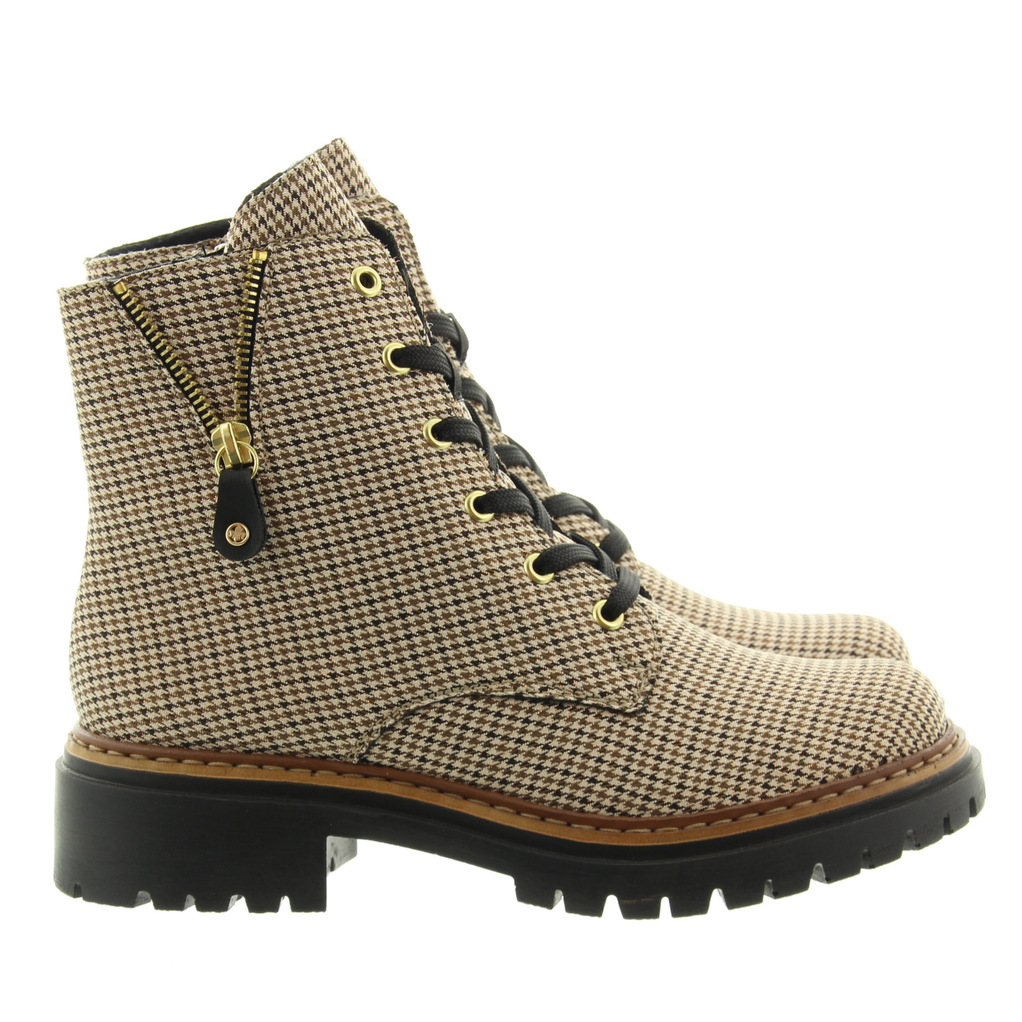 Rieker 72617 60 Beige Schwarz