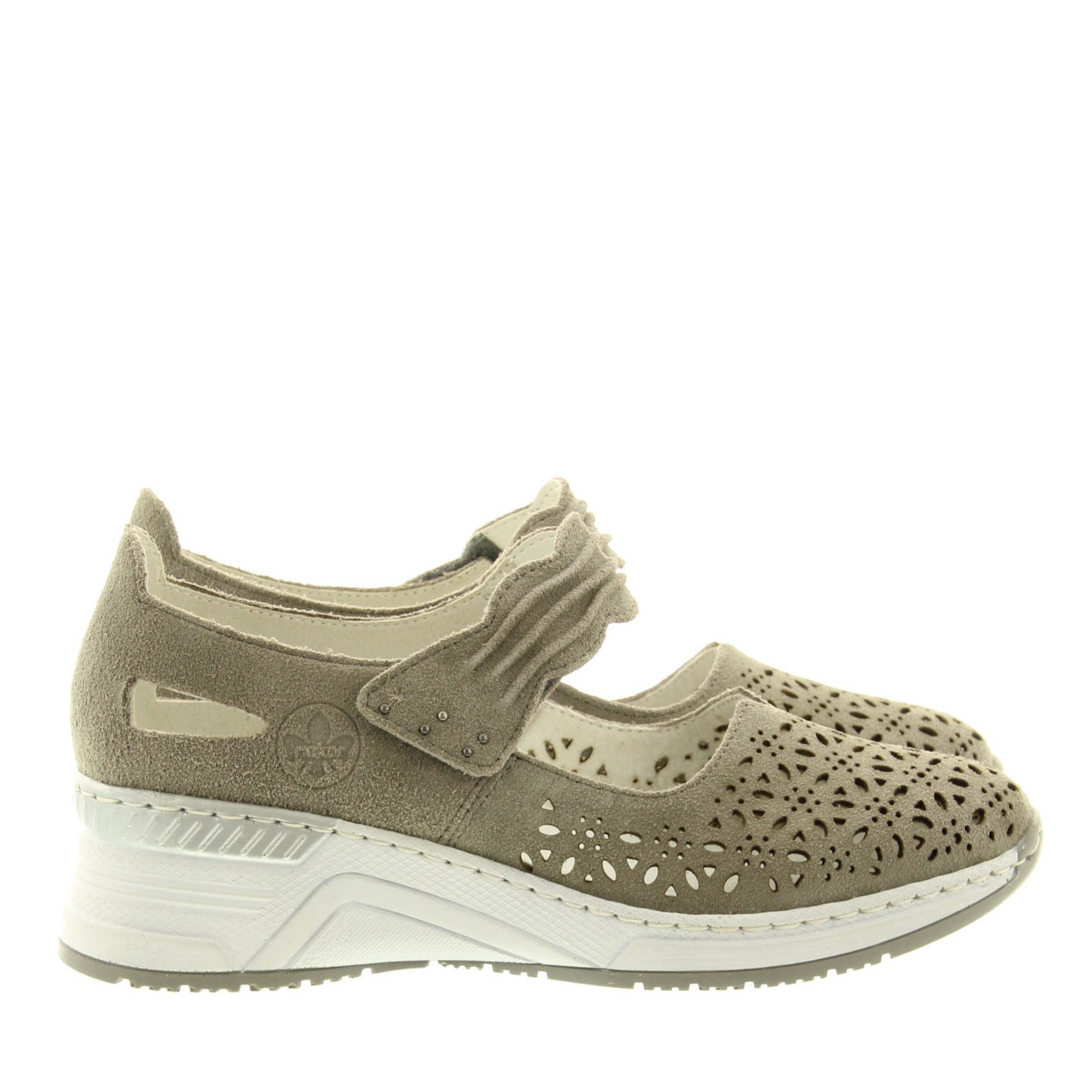 Rieker N4367 42 Dust - Maat: EU 38 | UK 5