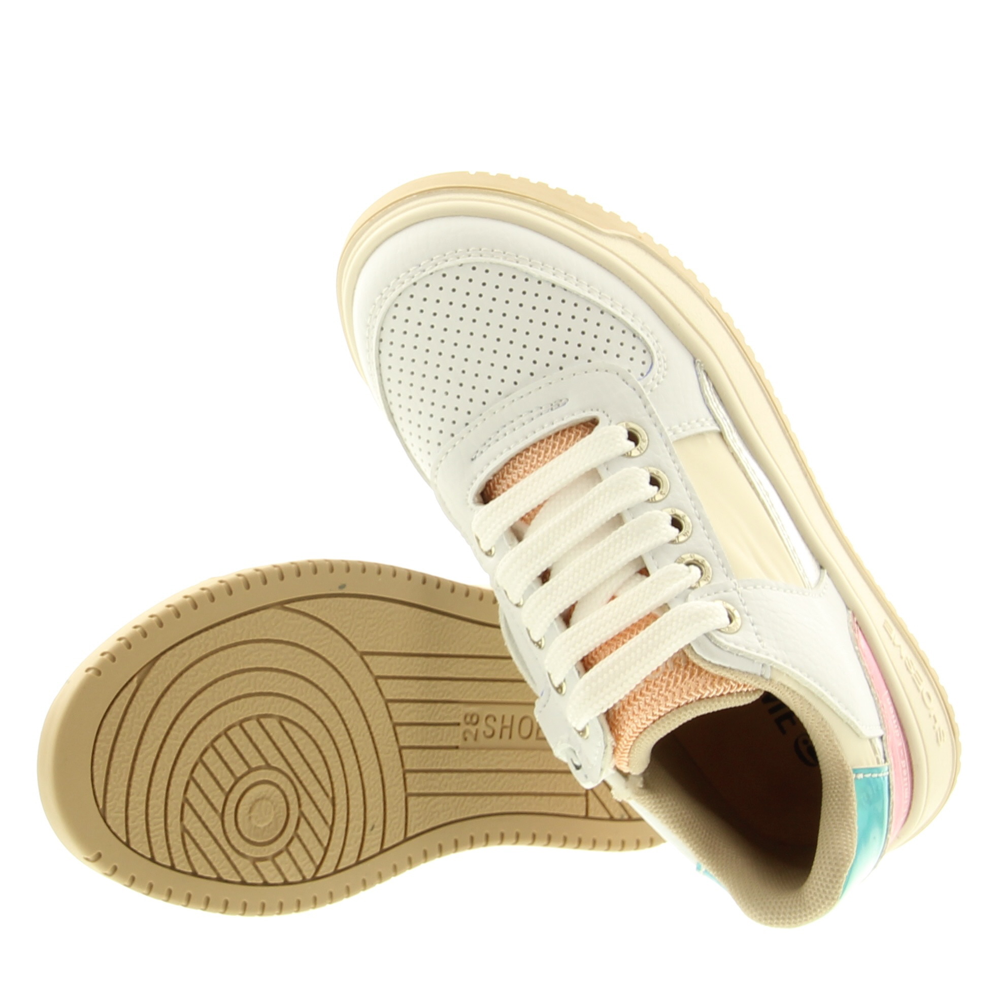 ShoesMe NO24S003-B White Blue Pink