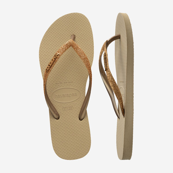 Havaianas Slim Glitter II Sand Golden