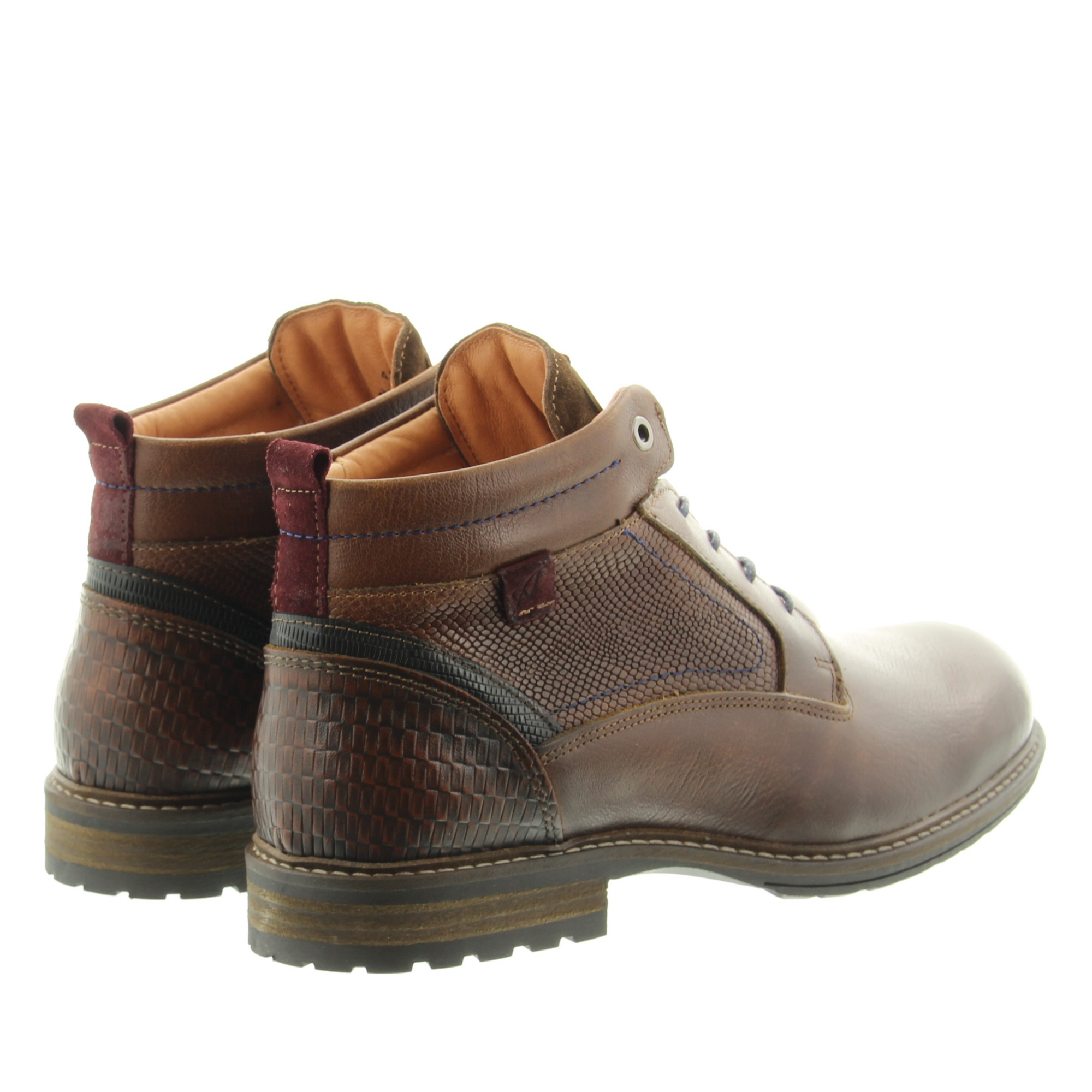 Australian Footwear 15.1212.06 Conley DK4 Cognac-Burgundy