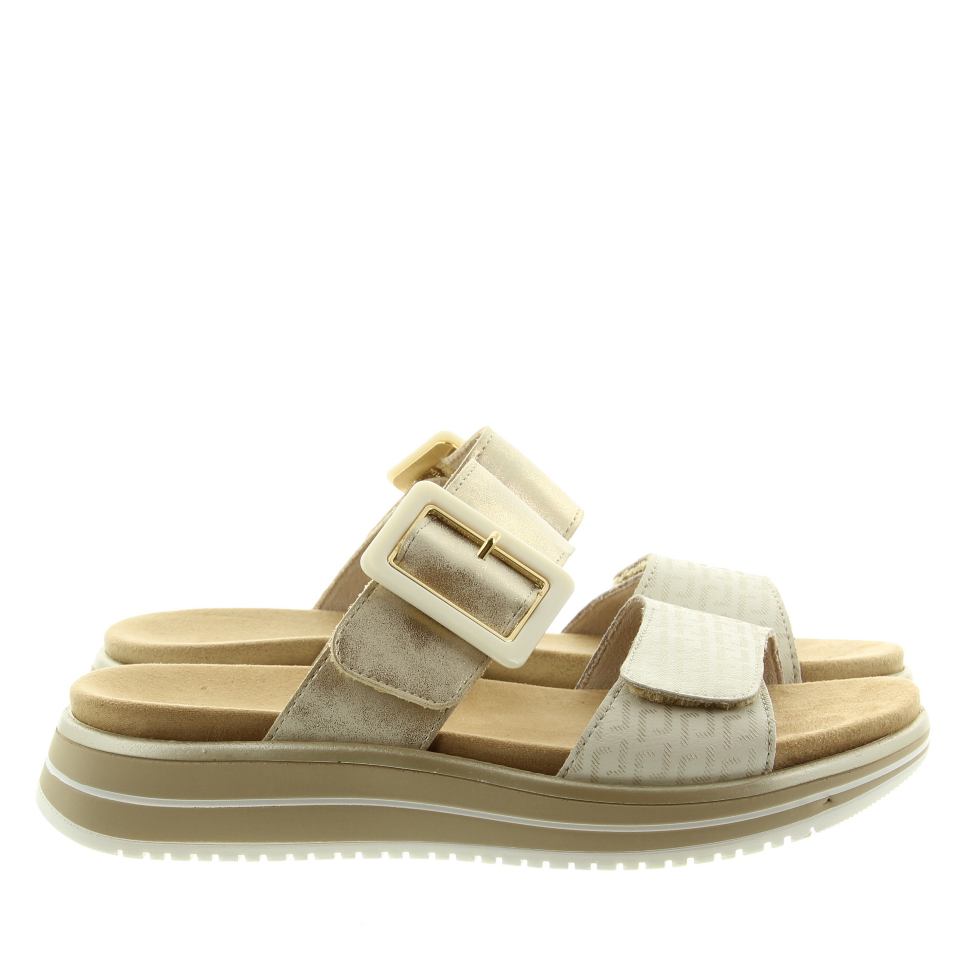 Remonte D1J61 90 Offwhite alloy muschel