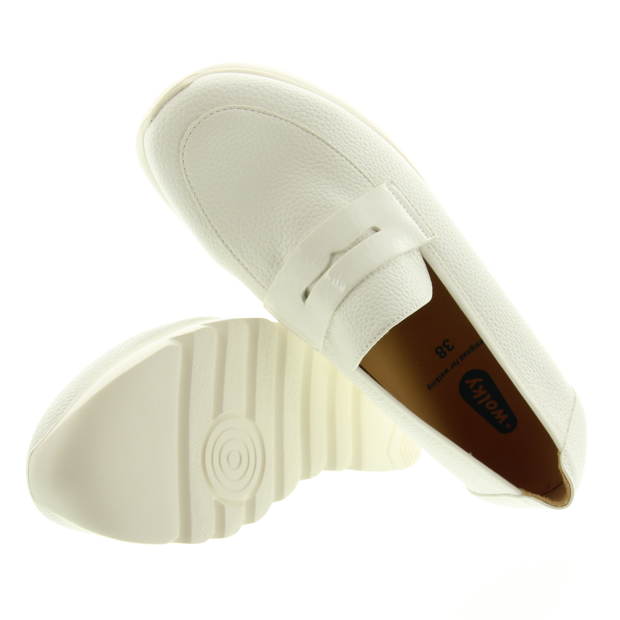 Wolky 0212781 Snoafer F2F 100 White