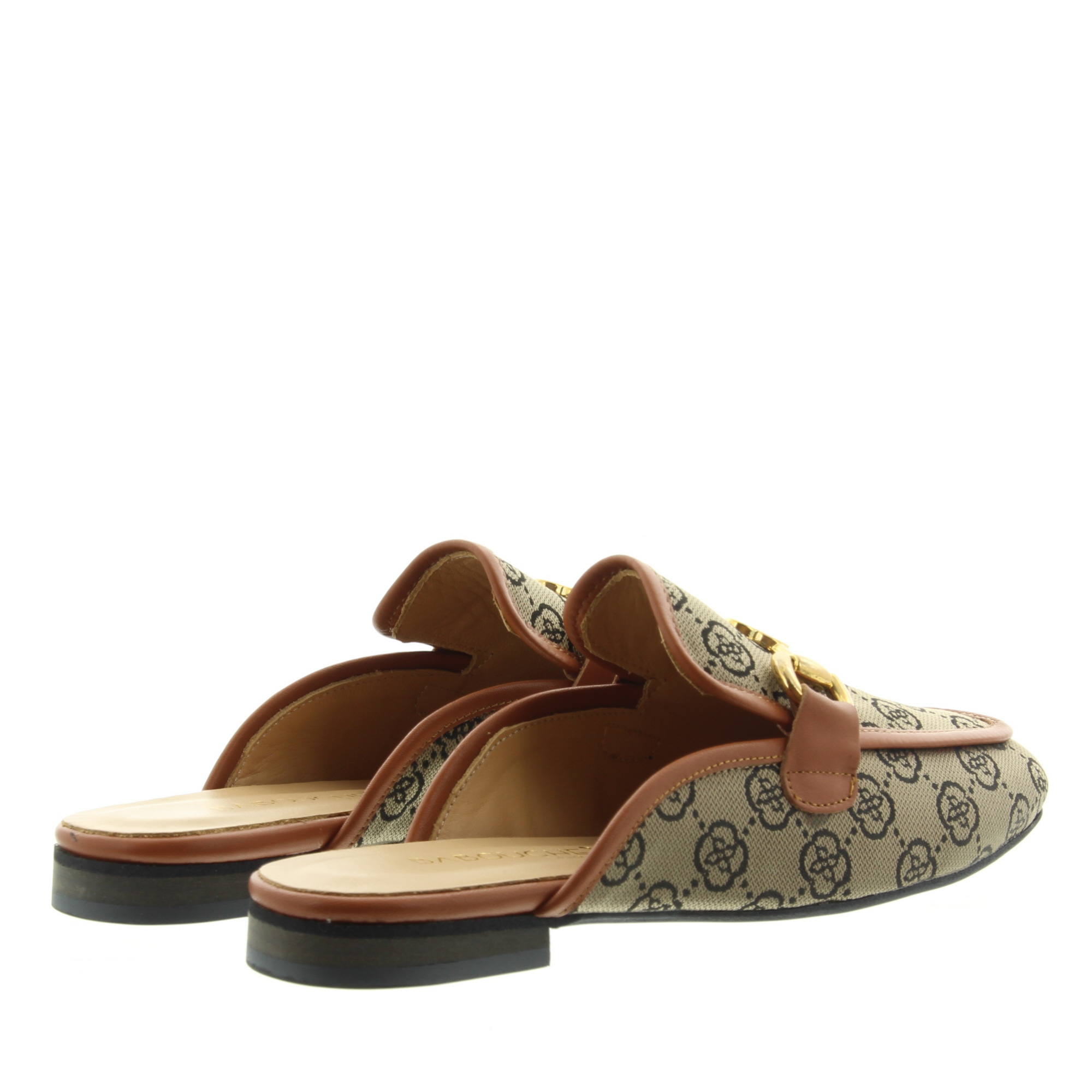 Babouche G-Nea-152 361 Beige Cognac