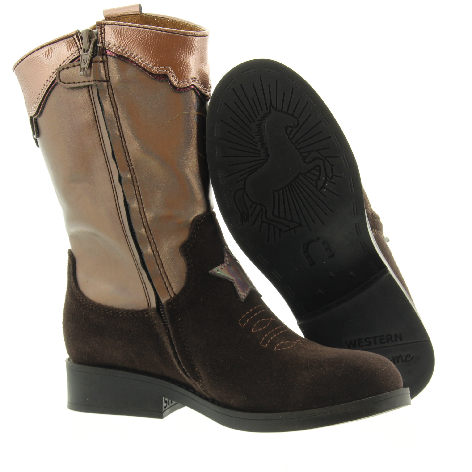 ShoesMe NW26W010-A Dark Brown Unicorn