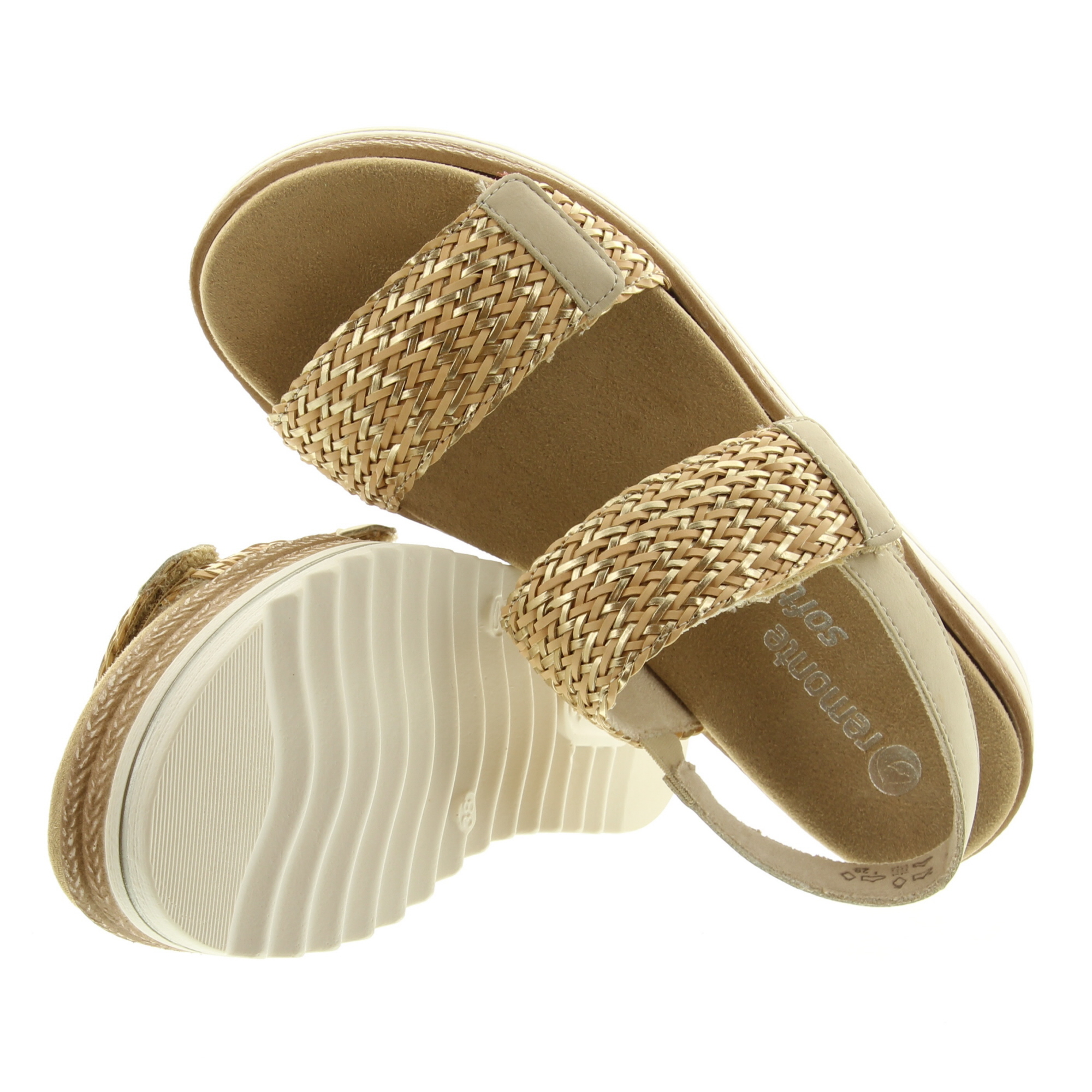 Remonte D0Q63 90 Natur-gold perle