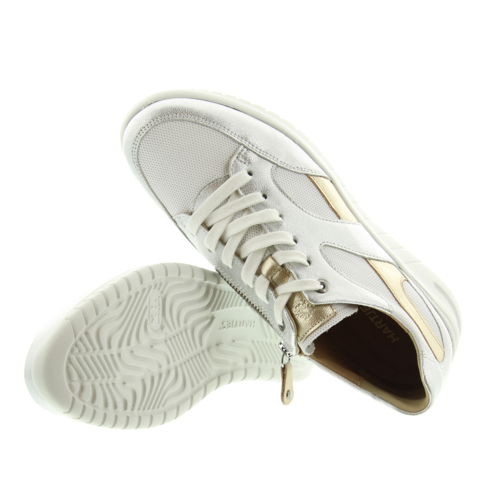 Hartjes 162.2402 Wave Shoe 59.02 Silber Weiss