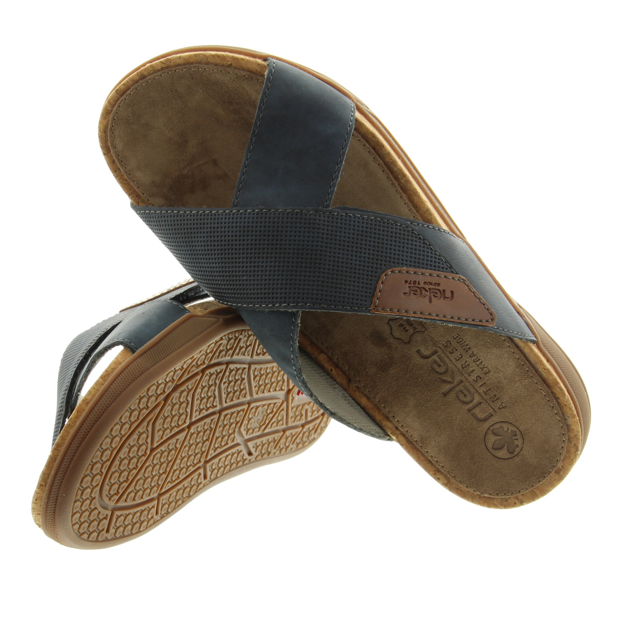 Rieker 27070 14 Denim Midnight Amaretto