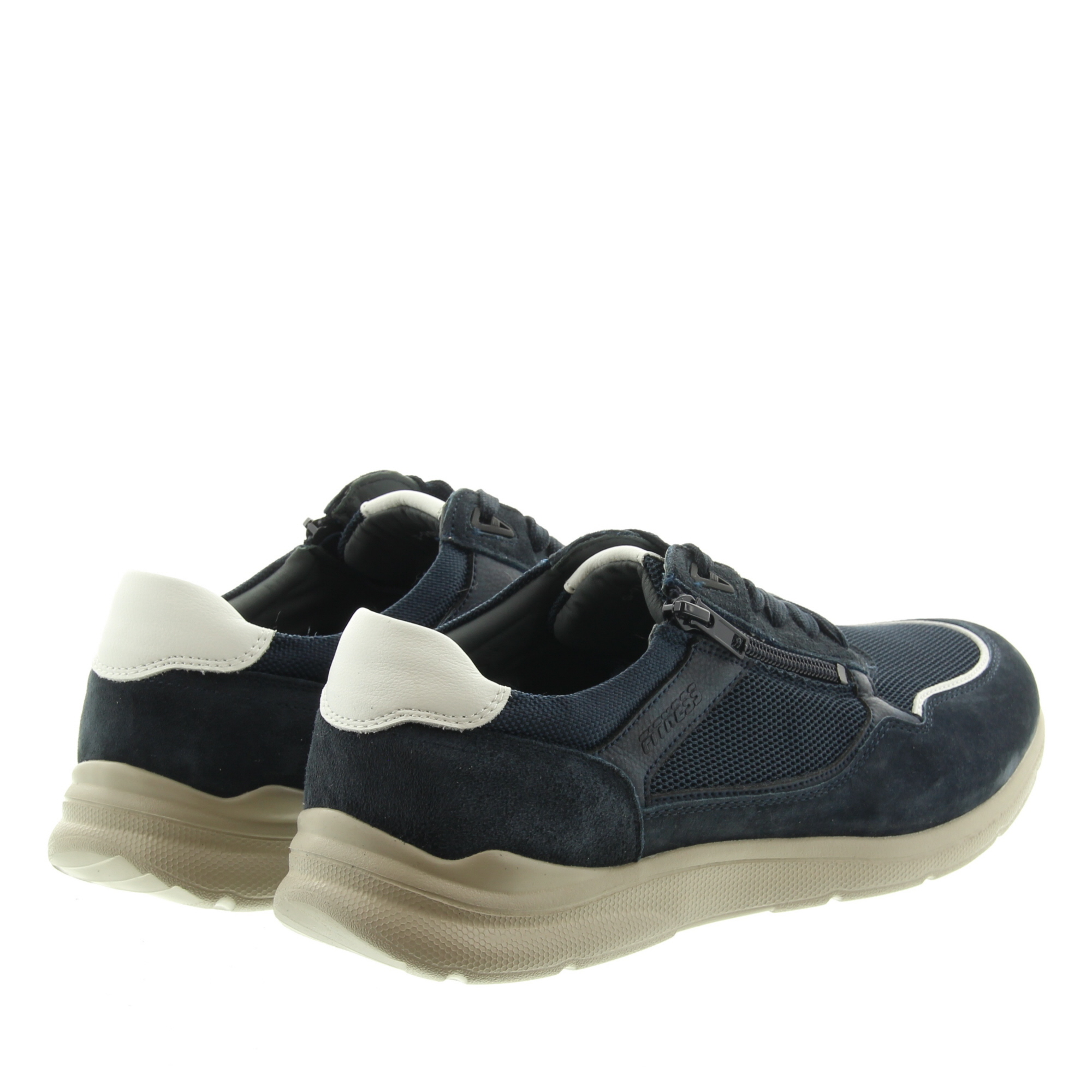 G Comfort S-966L G Navy Suede mesh