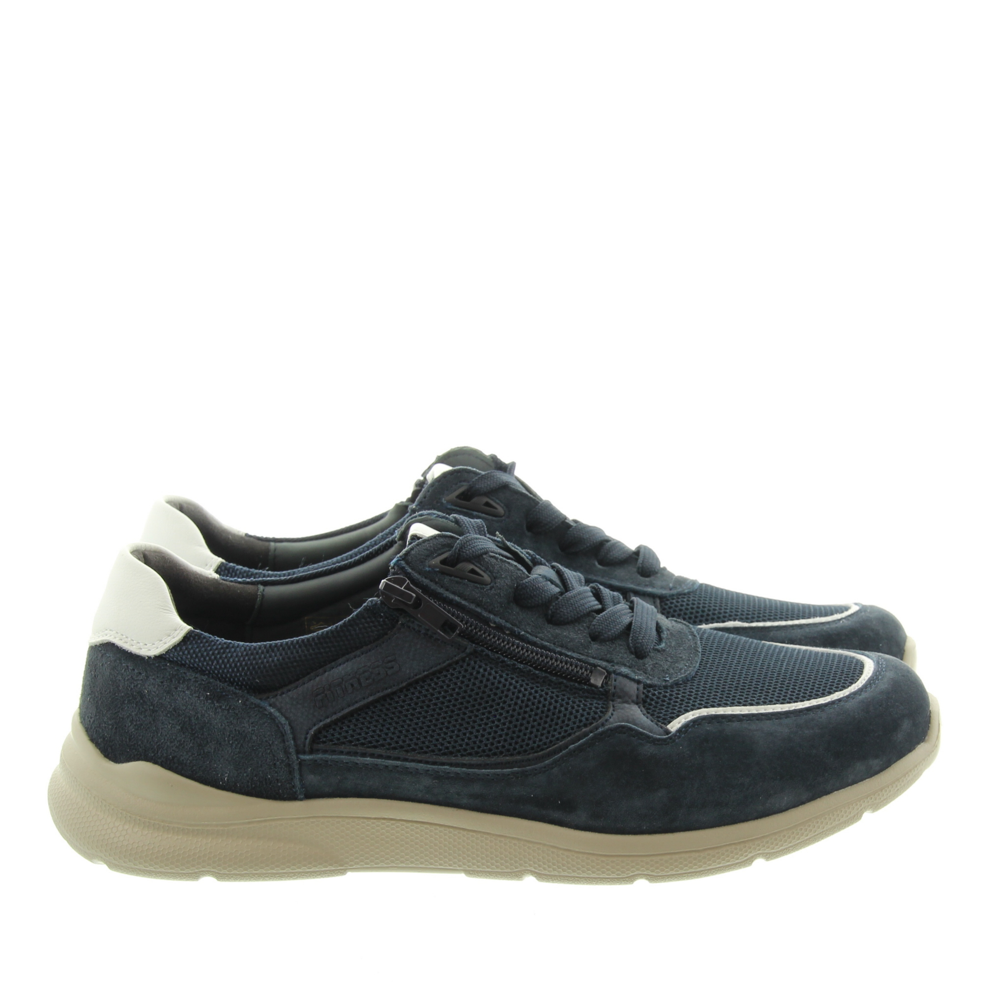 G Comfort S-966L G Navy Suede mesh