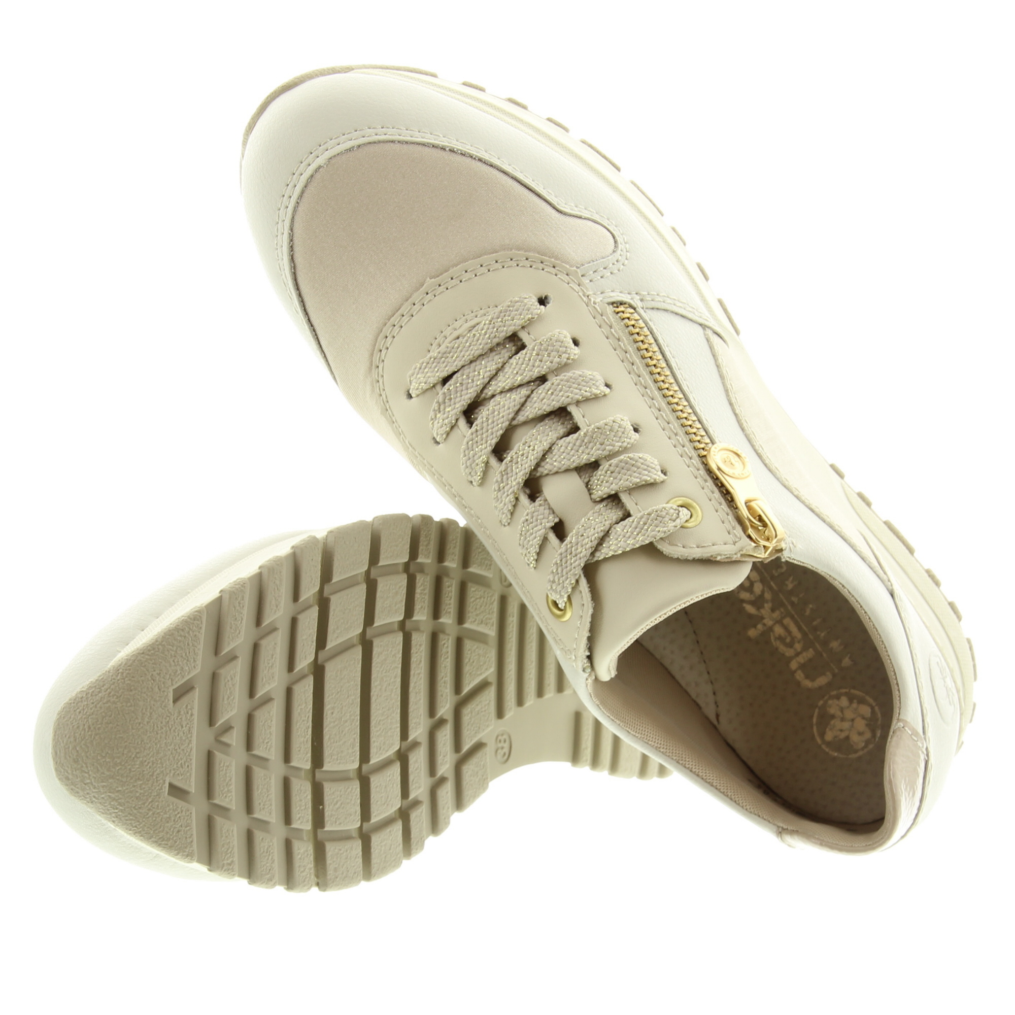 Rieker N7401 80 Offwhite Perlcreme Cliff
