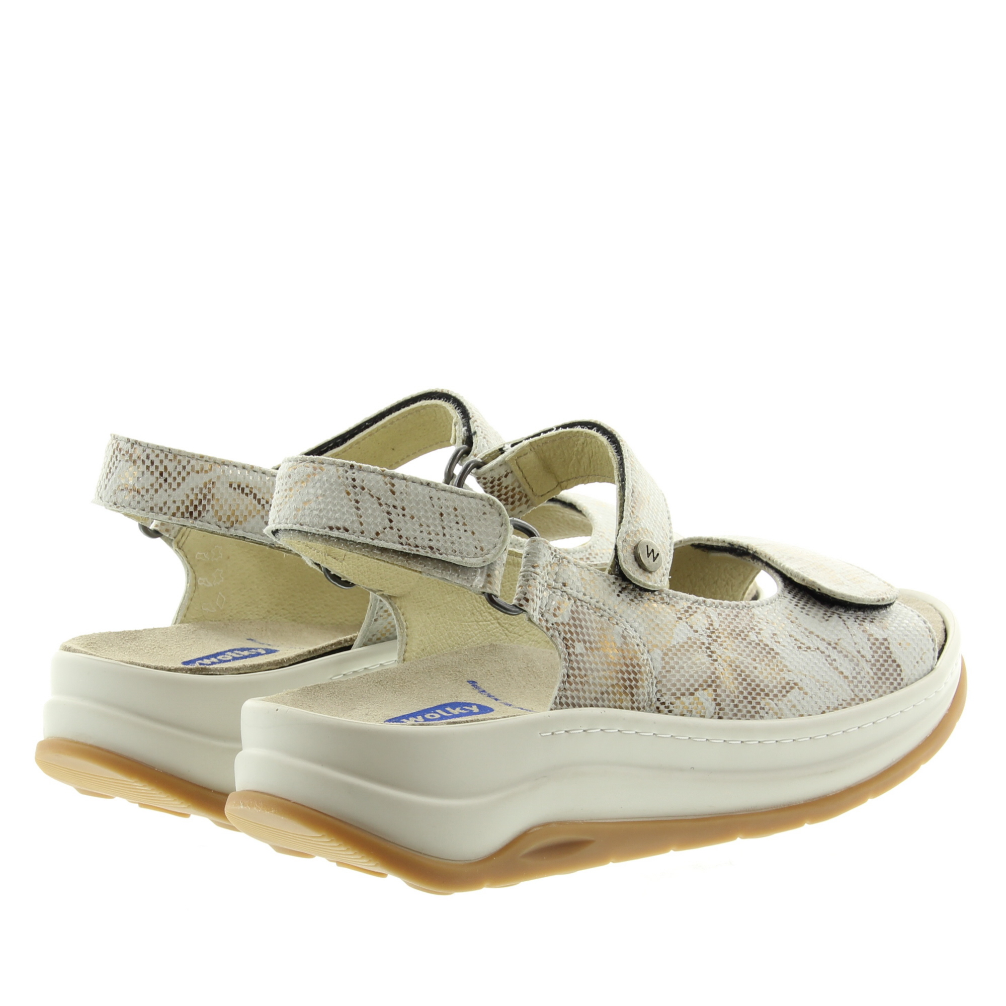 Wolky 0335075 Adura Floral Print 390 Beige