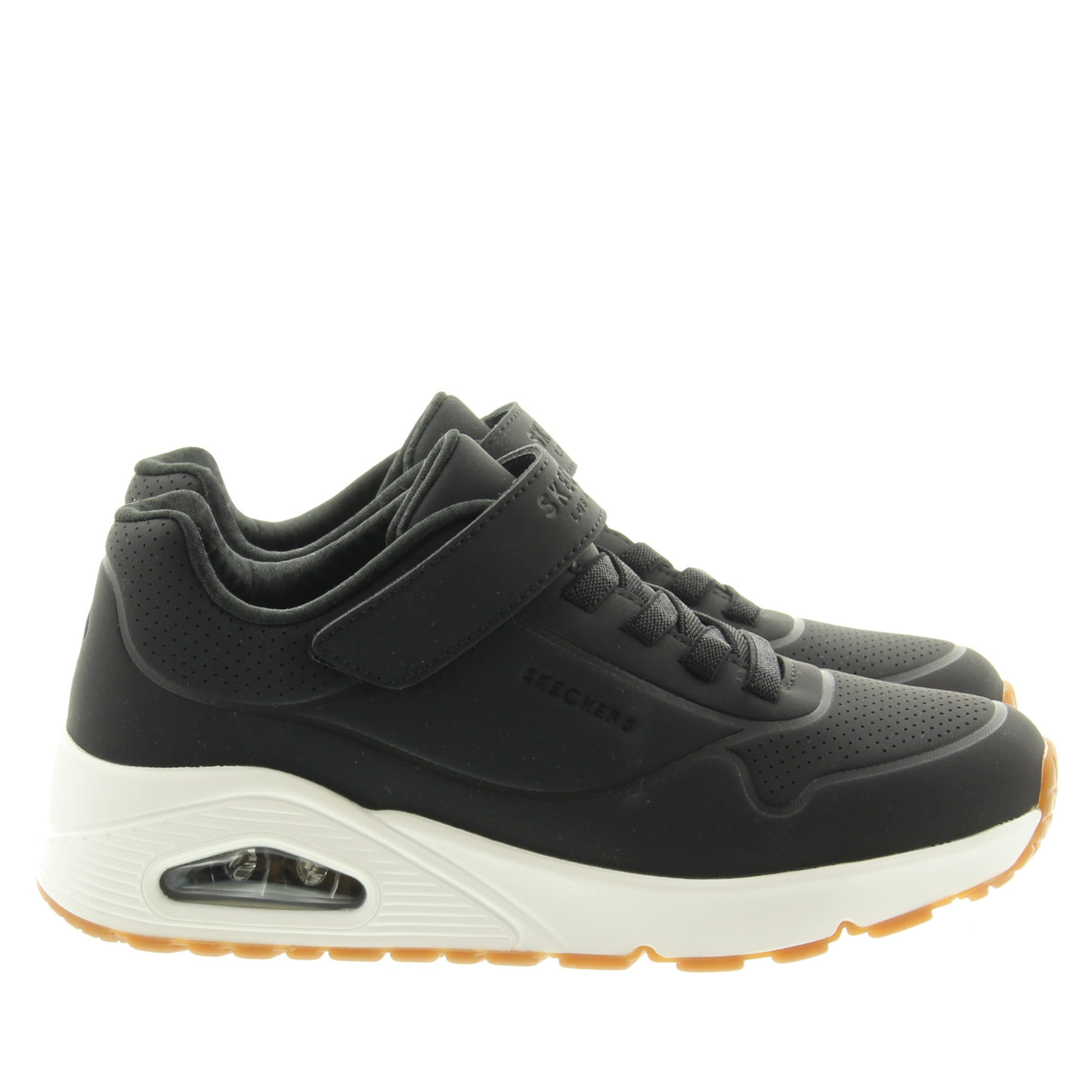 Skechers 403646L Uno Gen1-Color Rays GYBK Grey Black