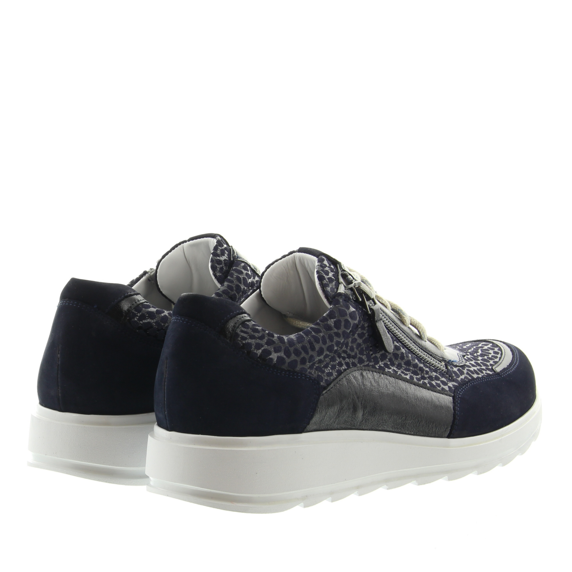 Durea 6263 685 H 1978 D.Blauw/Zwart/Gravel Blauw