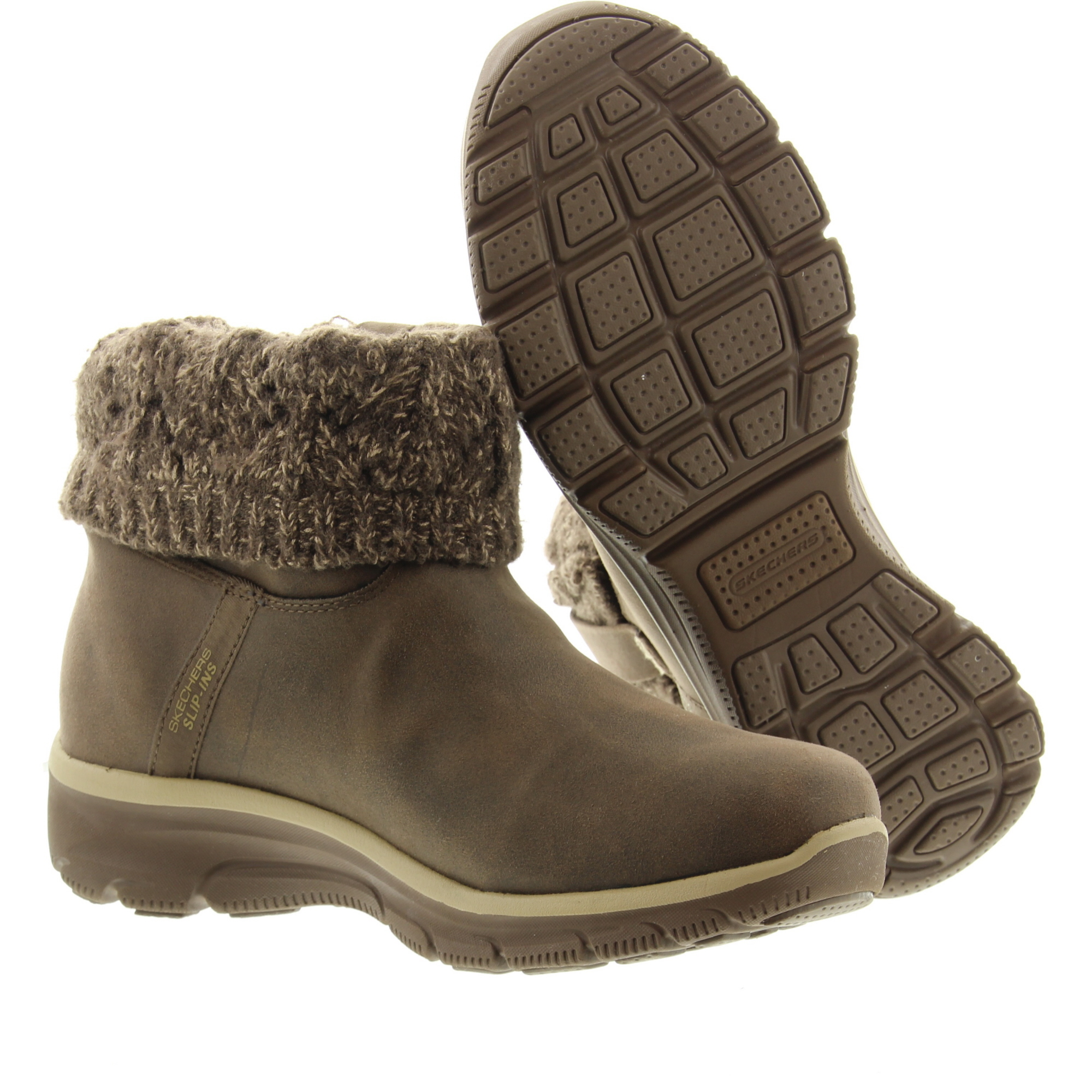 Skechers 168033 Easy Going-Cozy Weather Slip-Ins 2 CHOC Chocolate