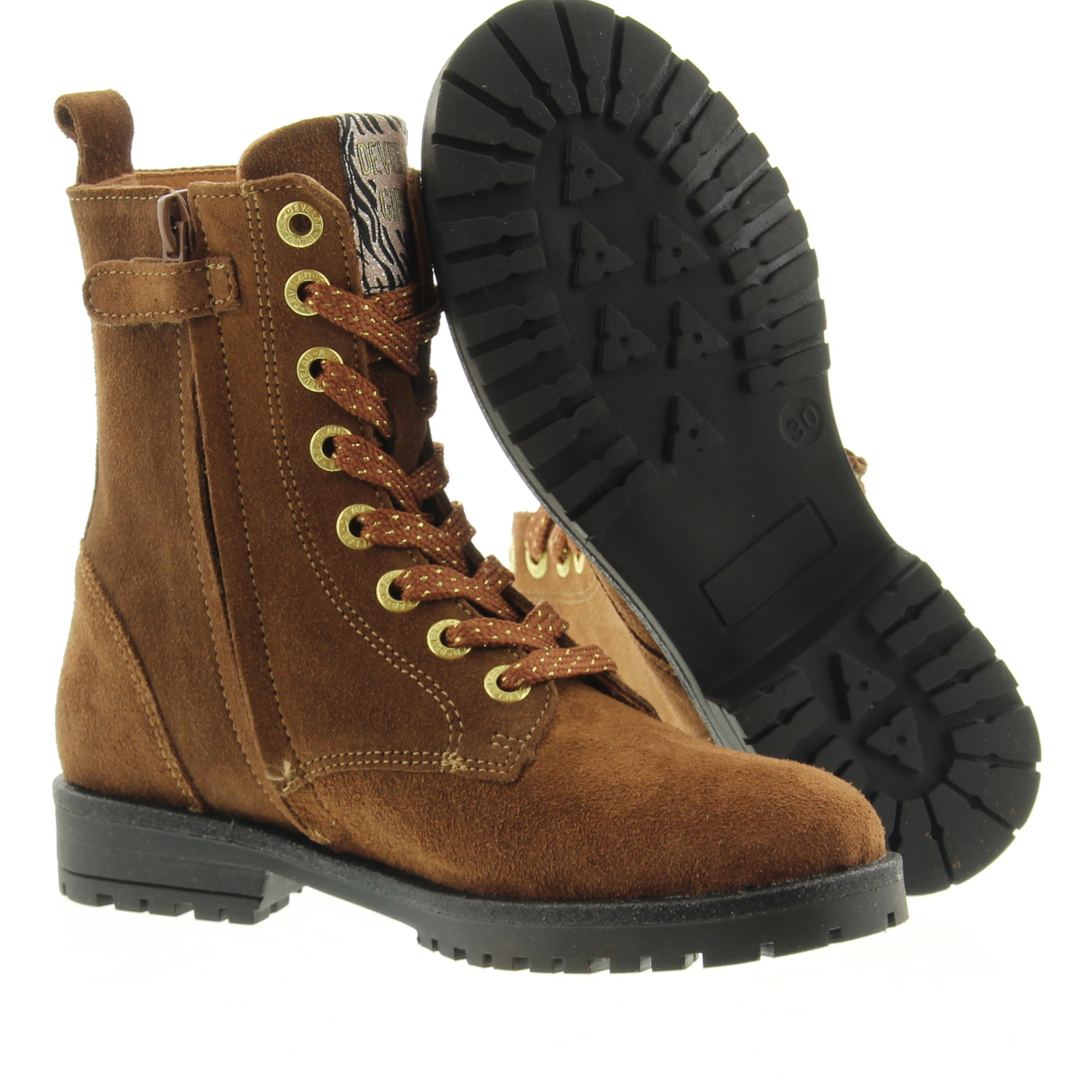 Develab 47188 753 Cognac Suede