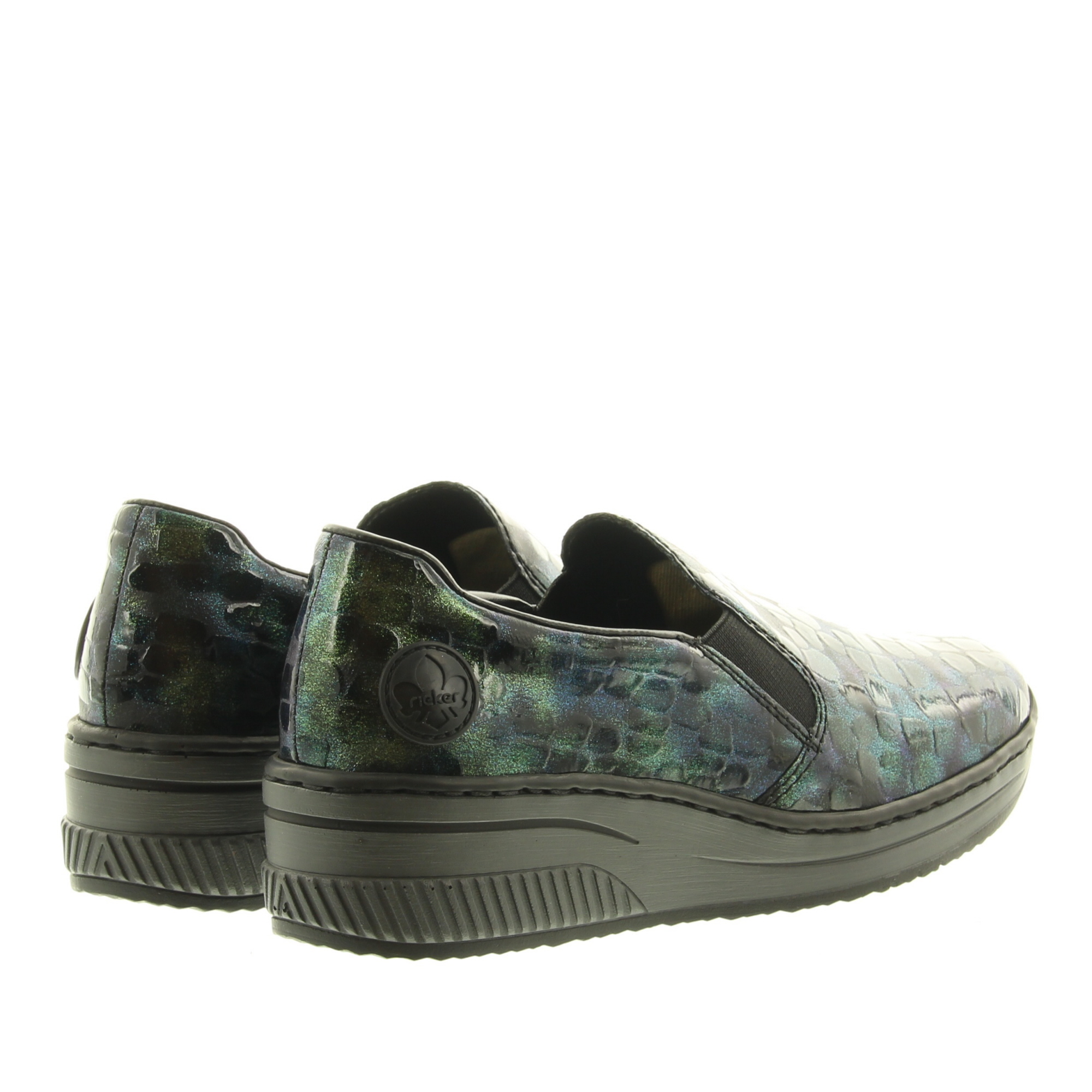Rieker 48752 92 Blau gruen