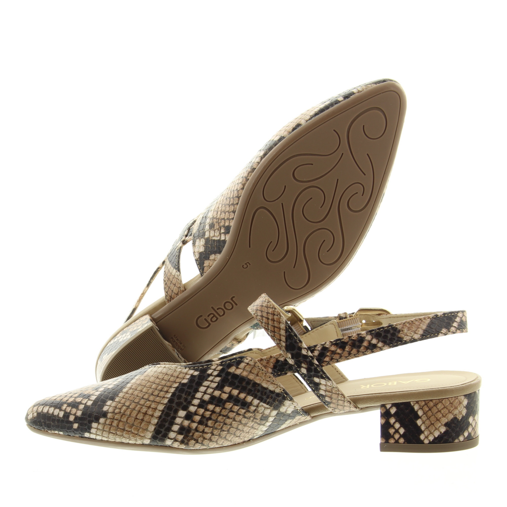 Gabor 81.524.42 Sand/schwarz