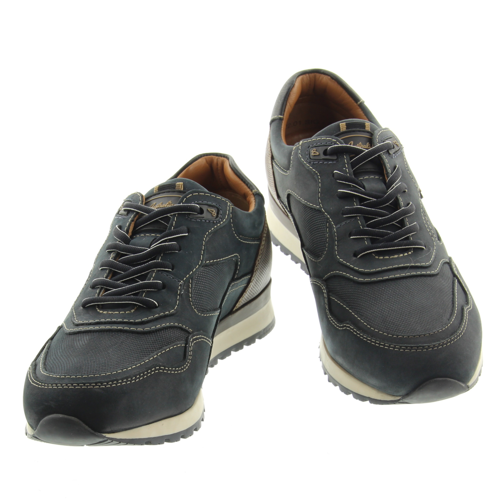 Australian Footwear 15.1722.01 Fabian SIG Blue Brown Black