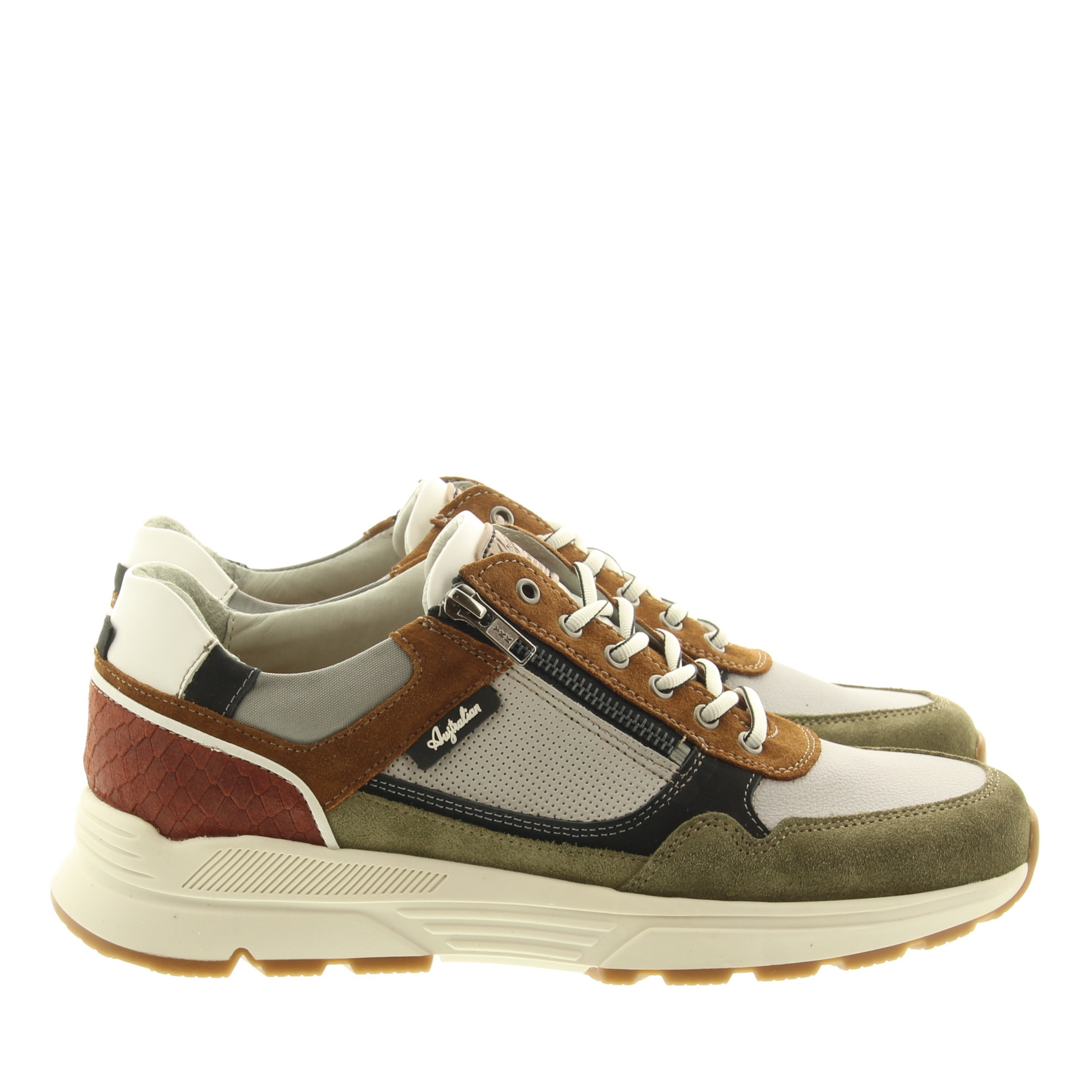 Australian Footwear Connery Width H 15.1646.02 K16 Grey Combi