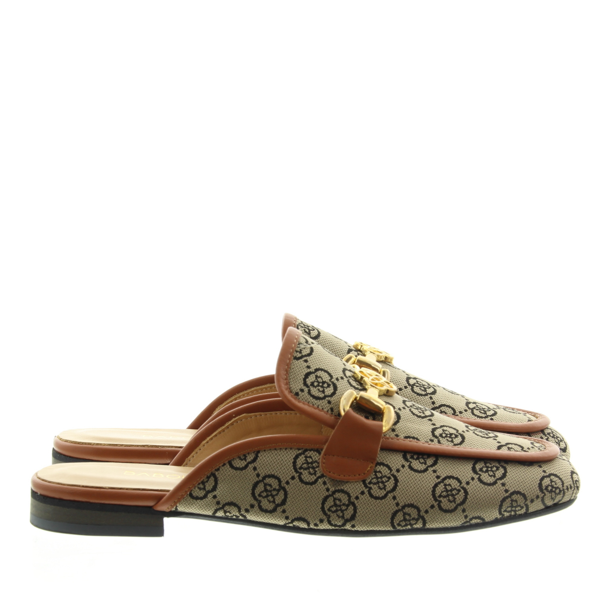 Babouche G-Nea-152 361 Beige Cognac