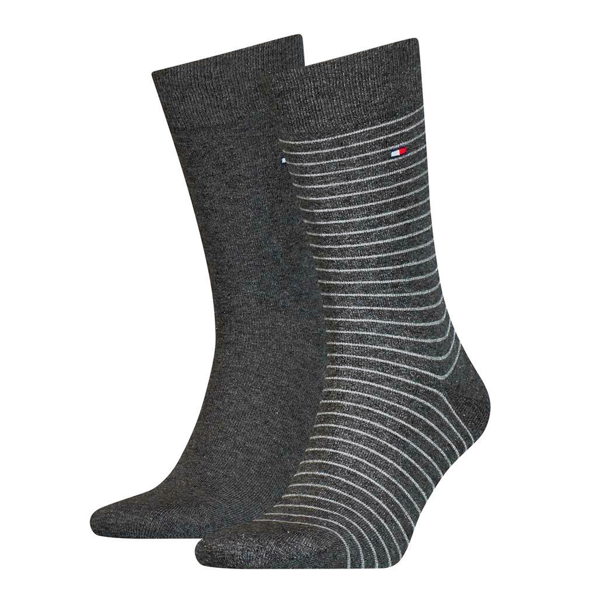 Tommy Hilfiger socks 100001496 Small Stripe 201 Antracite
