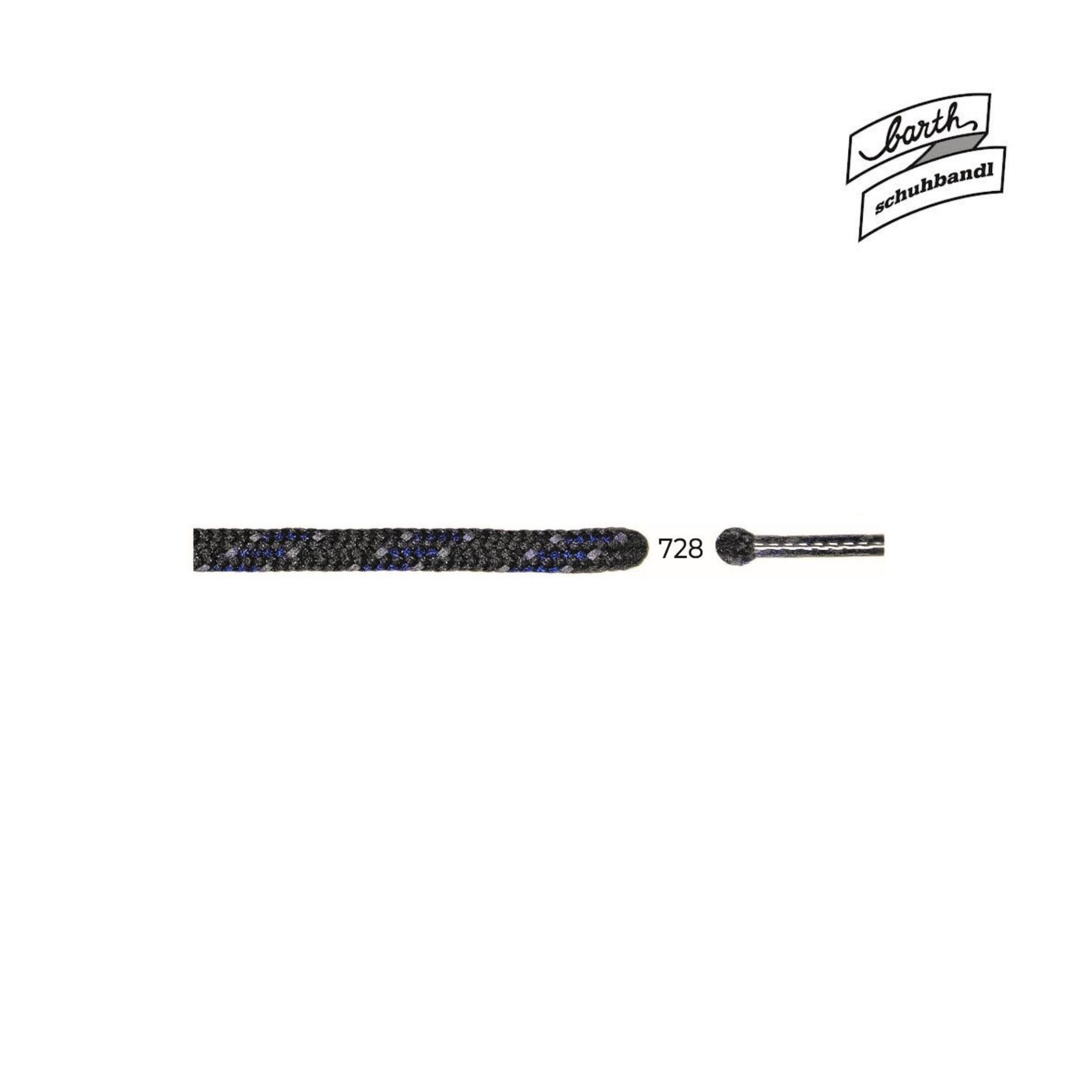Barth 31B ronde veter 736-728 Grijs blauw