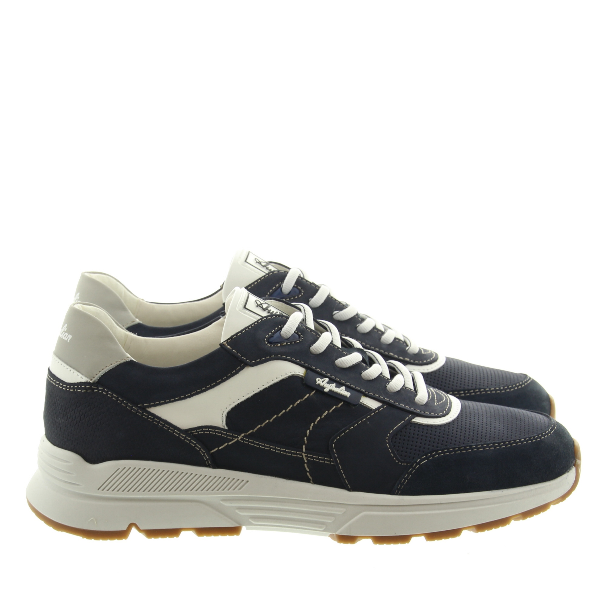 Australian Footwear 15.1716.01 Covilha Width H SE4 Mid Blue White