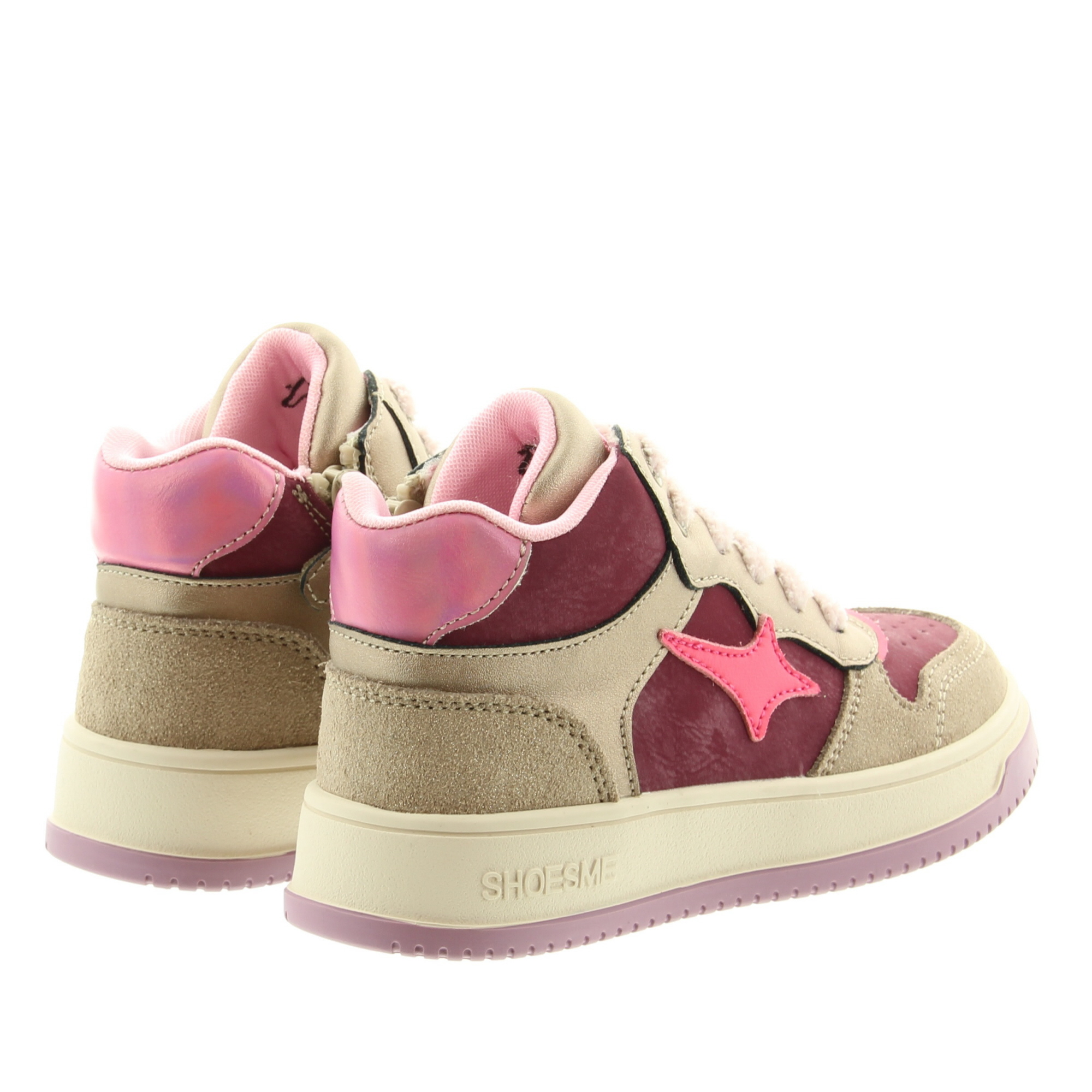 ShoesMe NO25W006-F Bordeaux Champagne