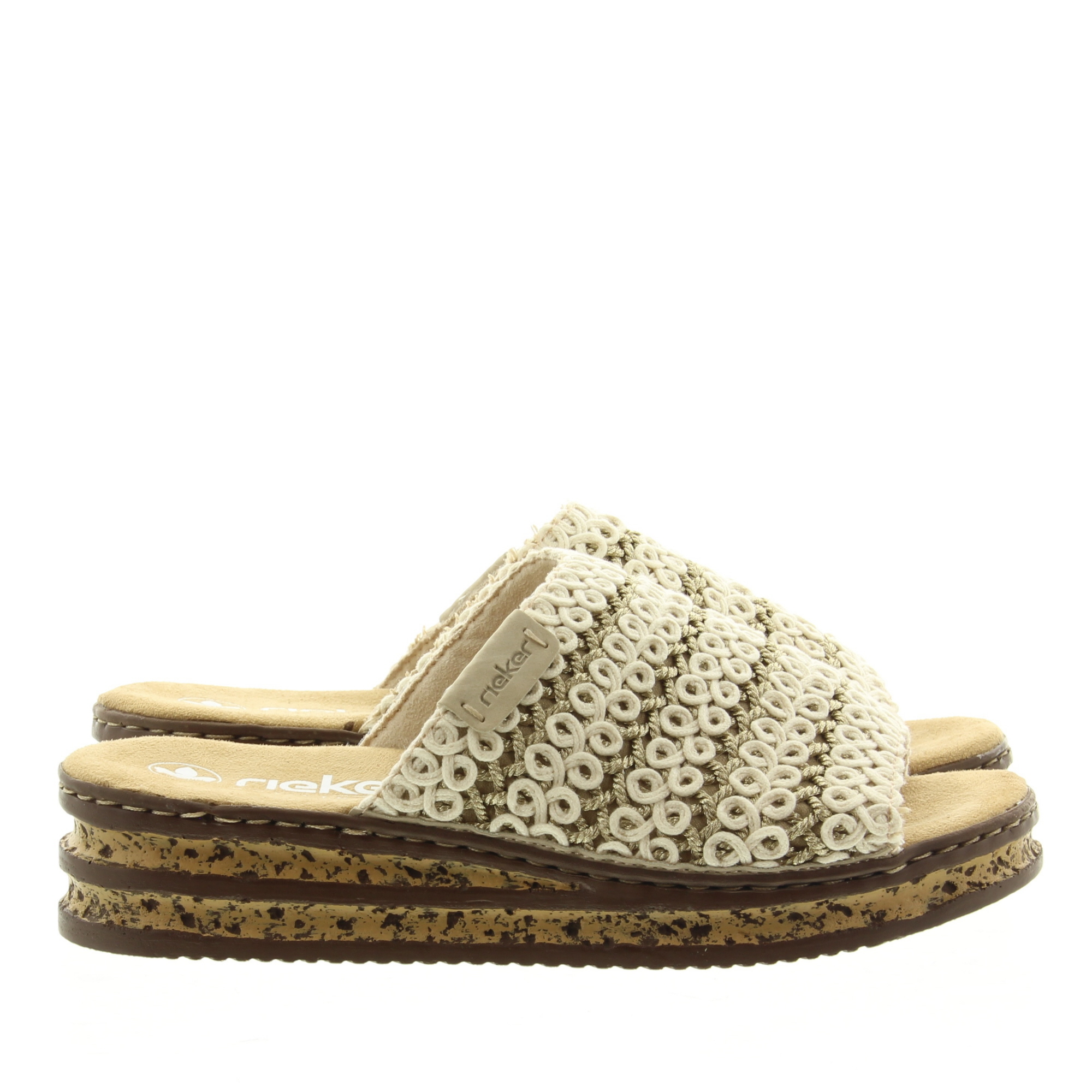 Rieker 629X8 60 Creme-Gold Ginger