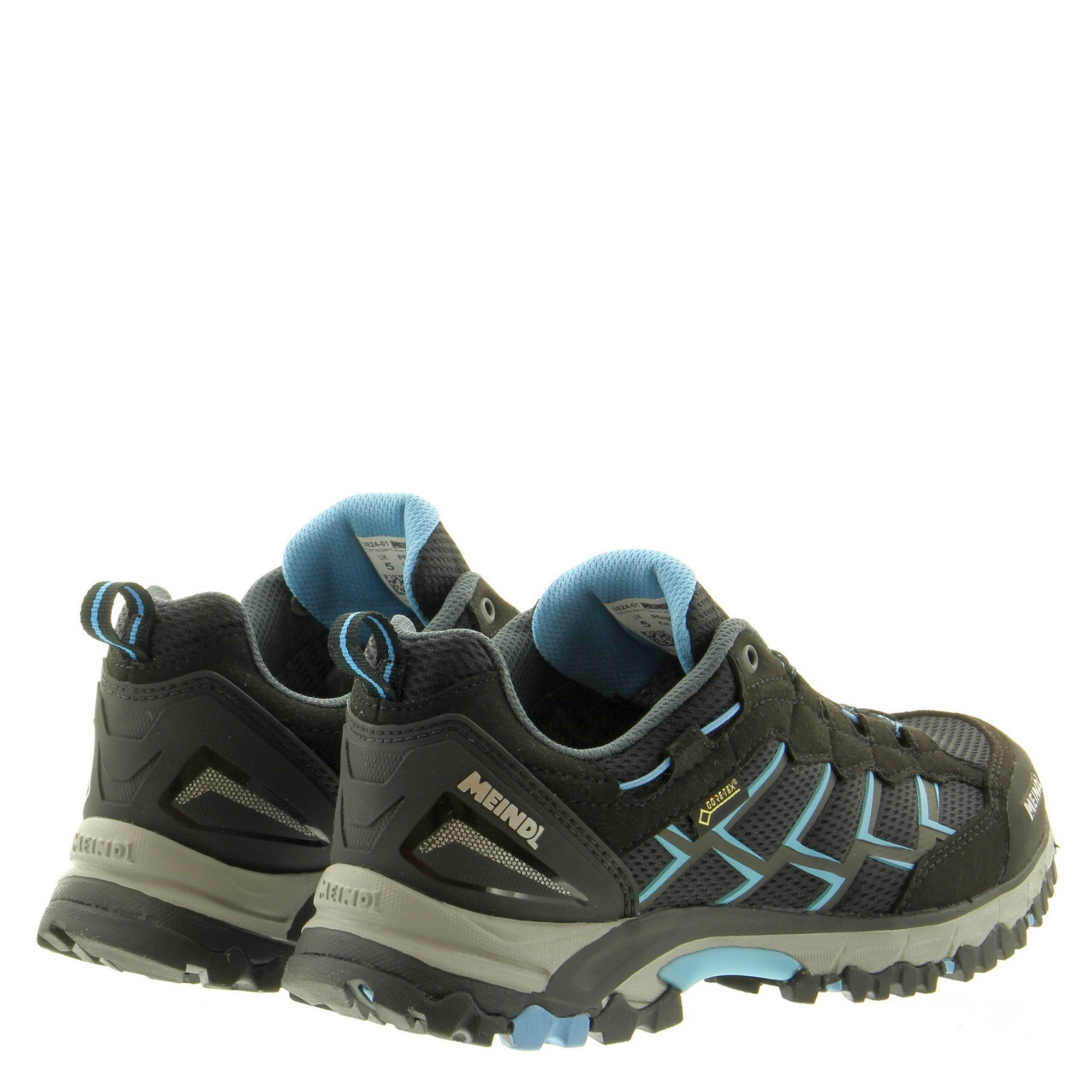 Meindl 3824 Caribe Lady GTX Schmall 01 Schwarz azur