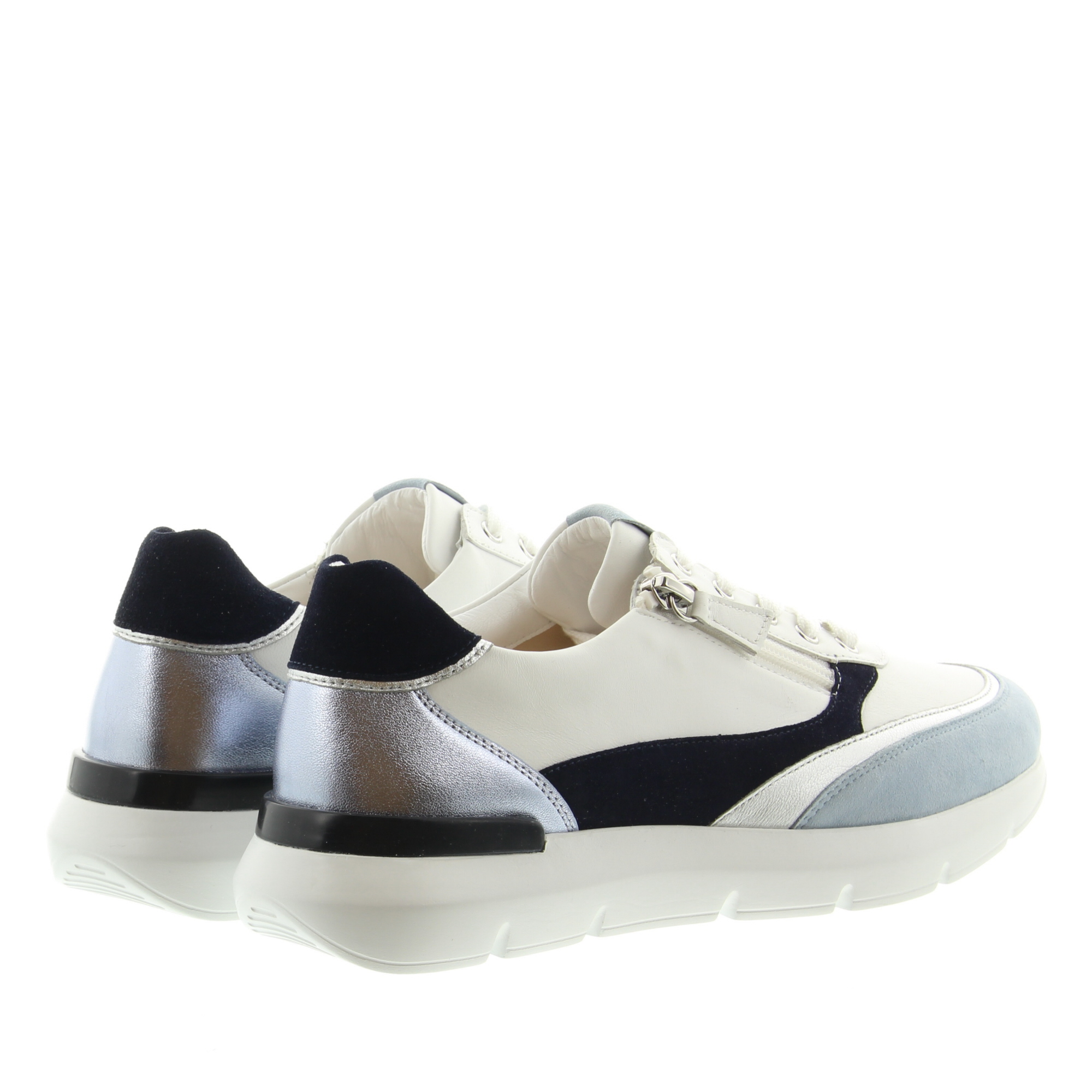 Hassia Shoes 301350 Bordeaux 0232 Weiss Blue