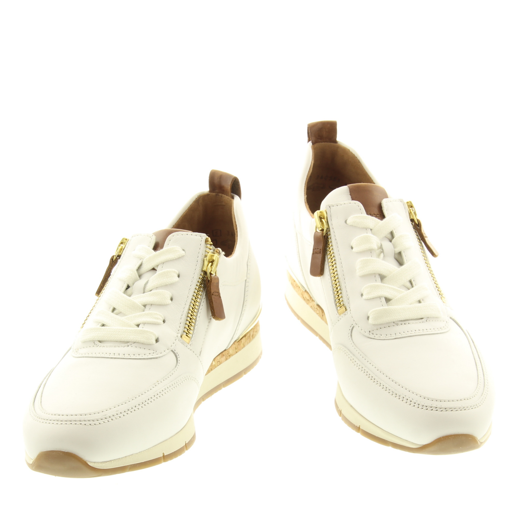 Gabor 63.411.21 Weiss/camel (gold)
