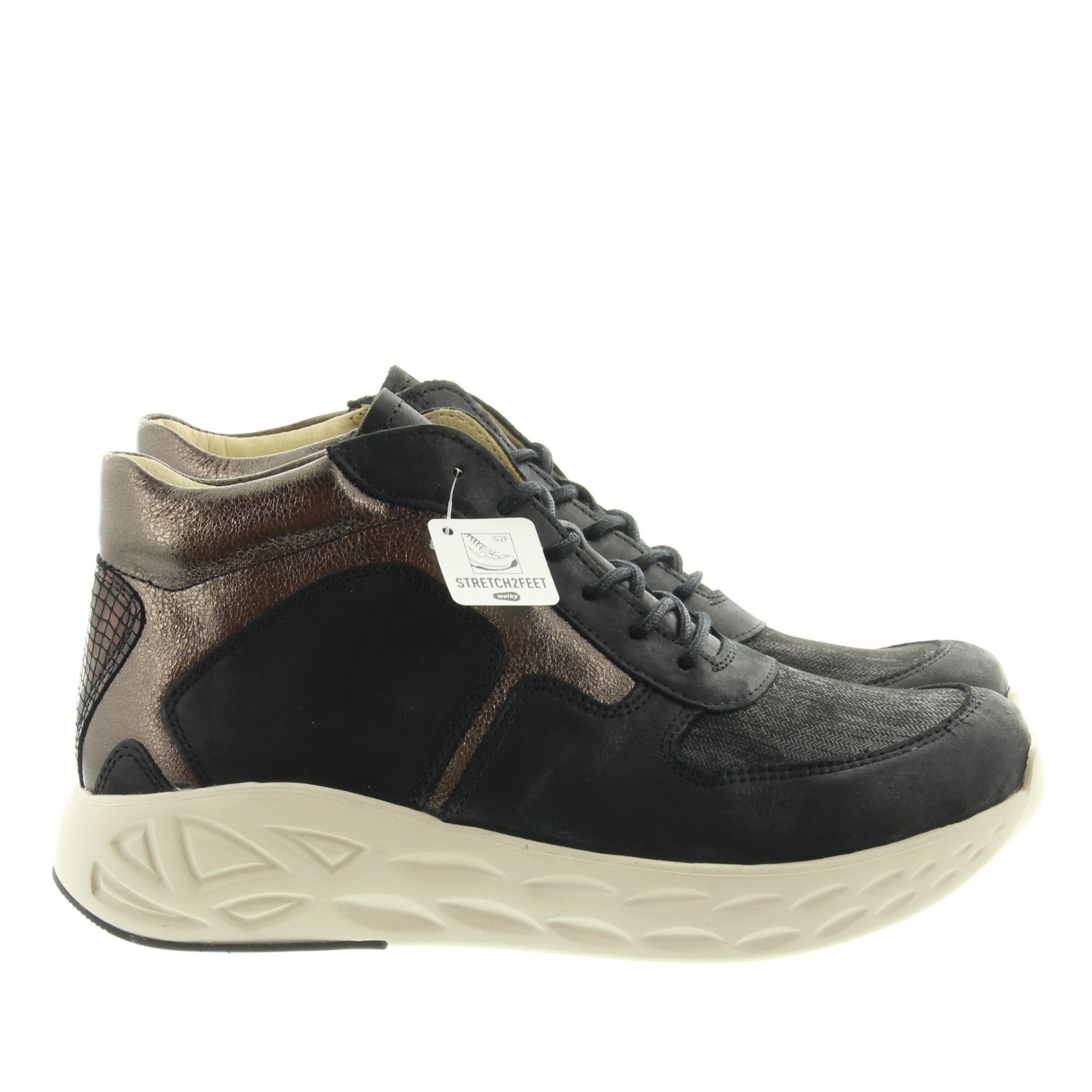 Wolky 0570690 Pep S2F 032 Black bronze