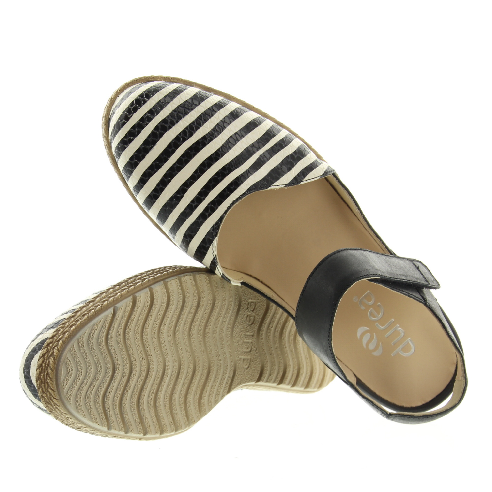 Durea 5923 575 H 2150 Zebra Zwart Wit Zwart