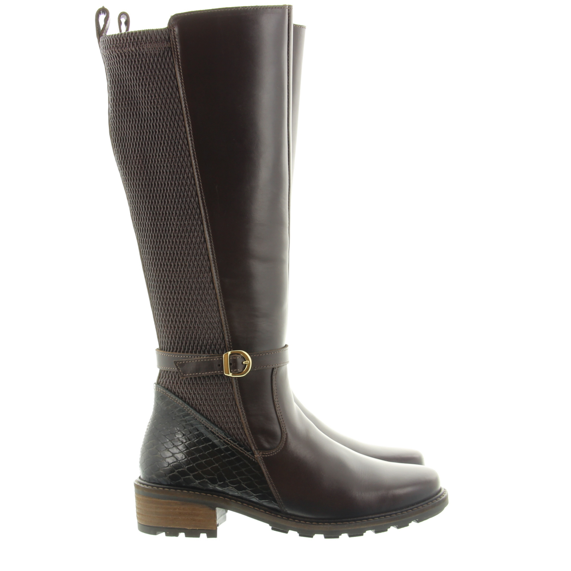 Solidus 61016 Kinga H+K 30755 Darkbrown Croco