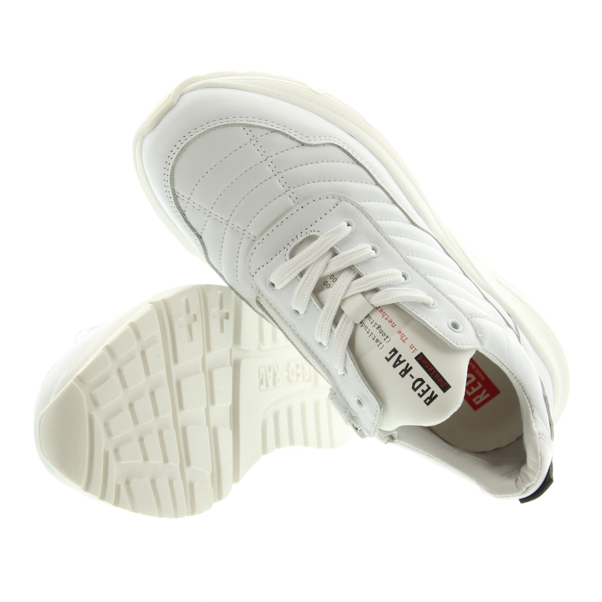 Red Rag Kids 13990 122 White Nappa