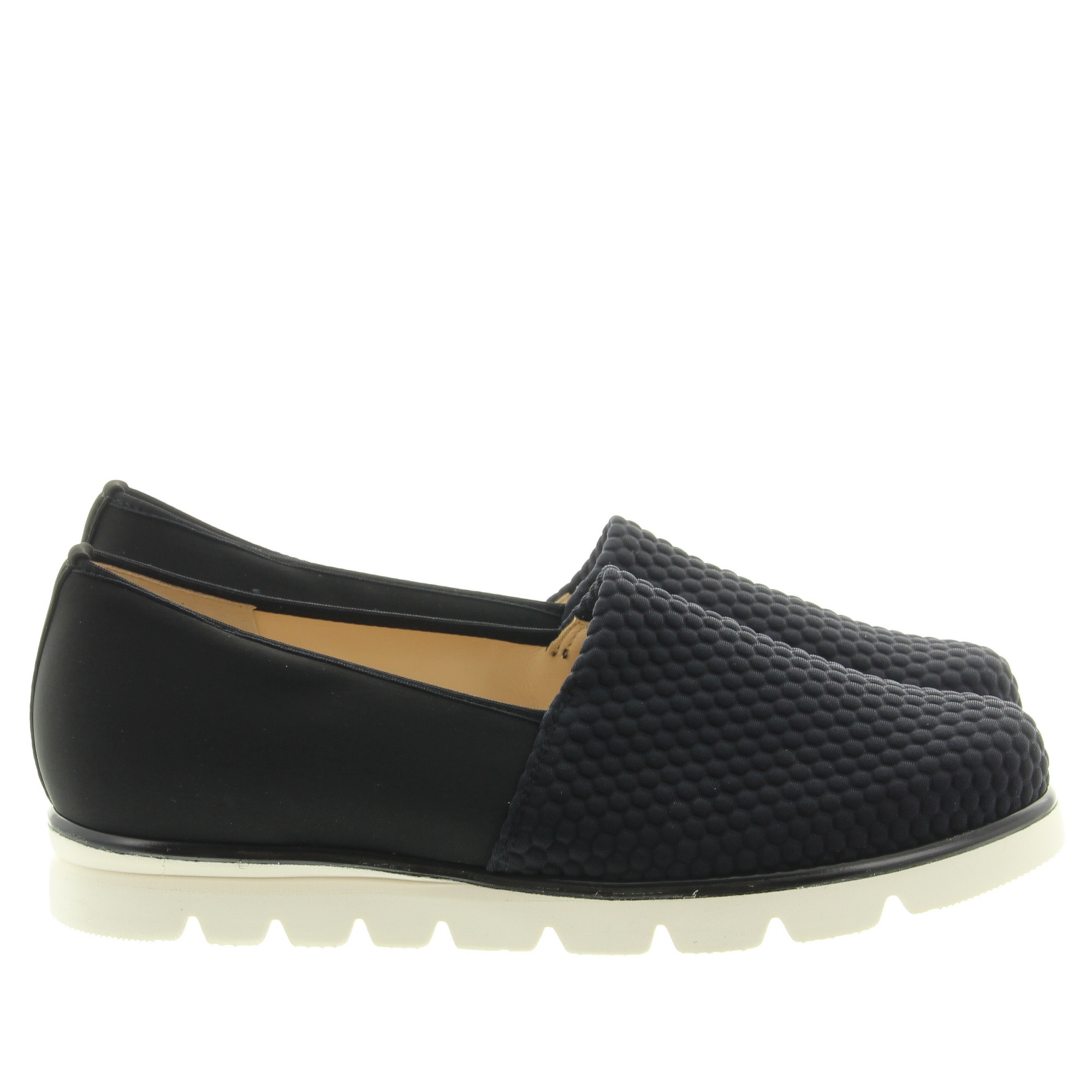 Hassia Shoes 301597 Pisa 0100 Schwarz Hexagon Stretch