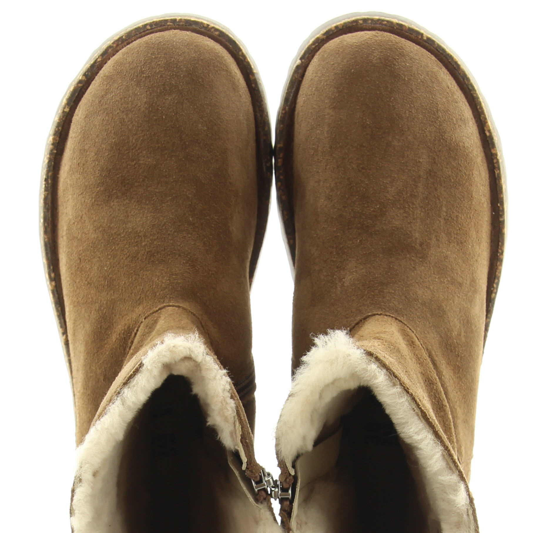 Birkenstock 1030054 Uppsala Zip Shearling Dark Tea