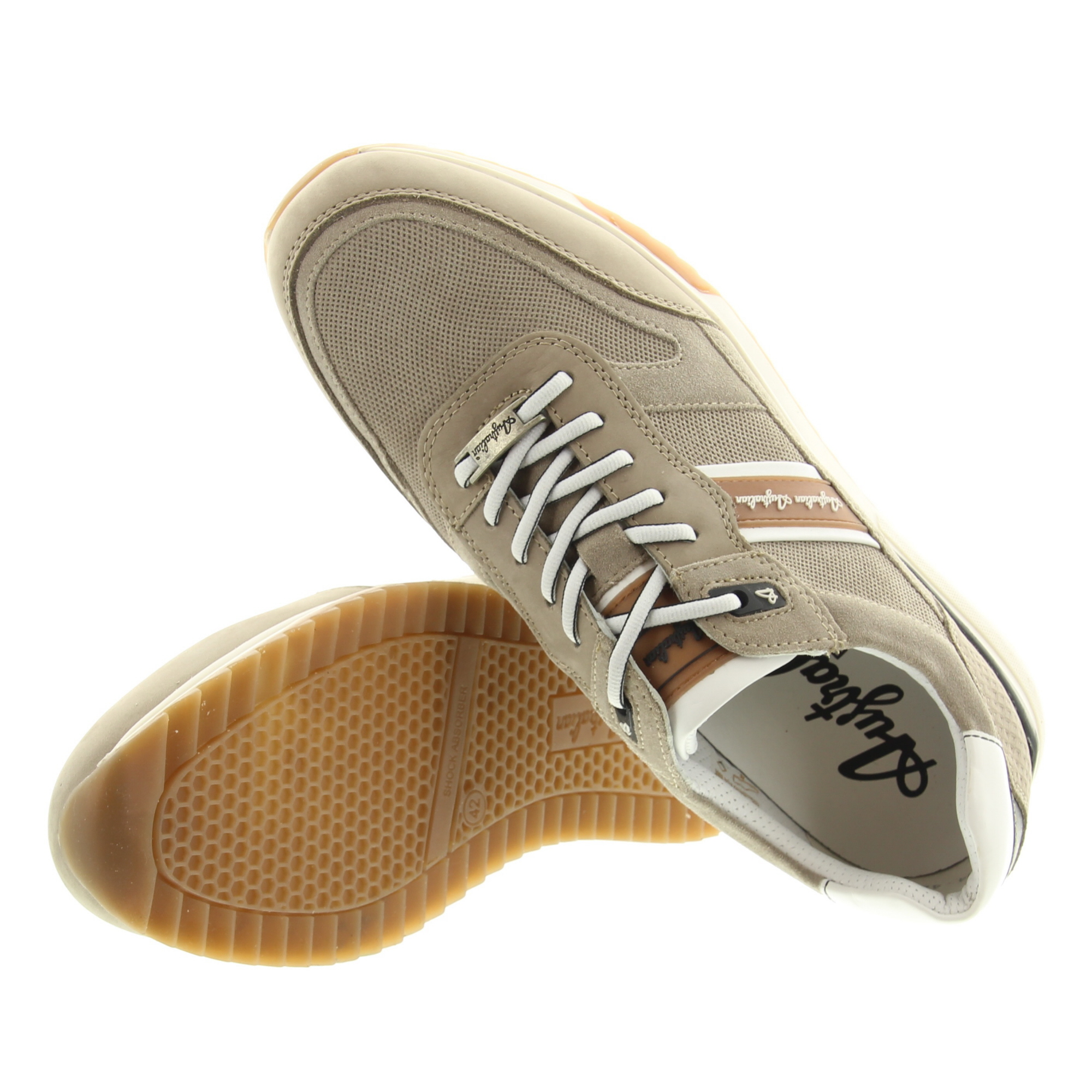 Australian Footwear Filmon 15.1600.05 L04 Taupe-White
