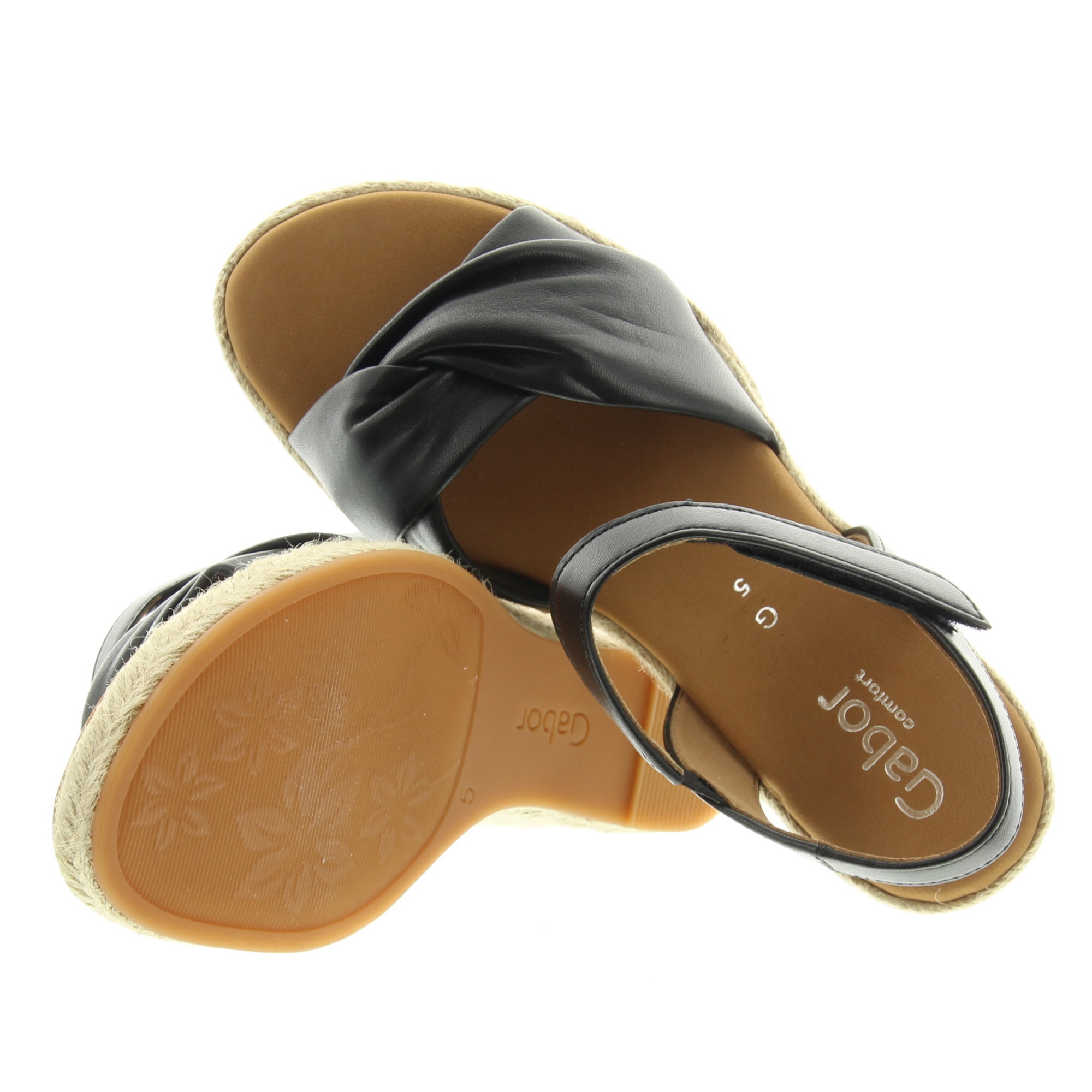 Gabor 62.712.57 Schwarz (Jute)