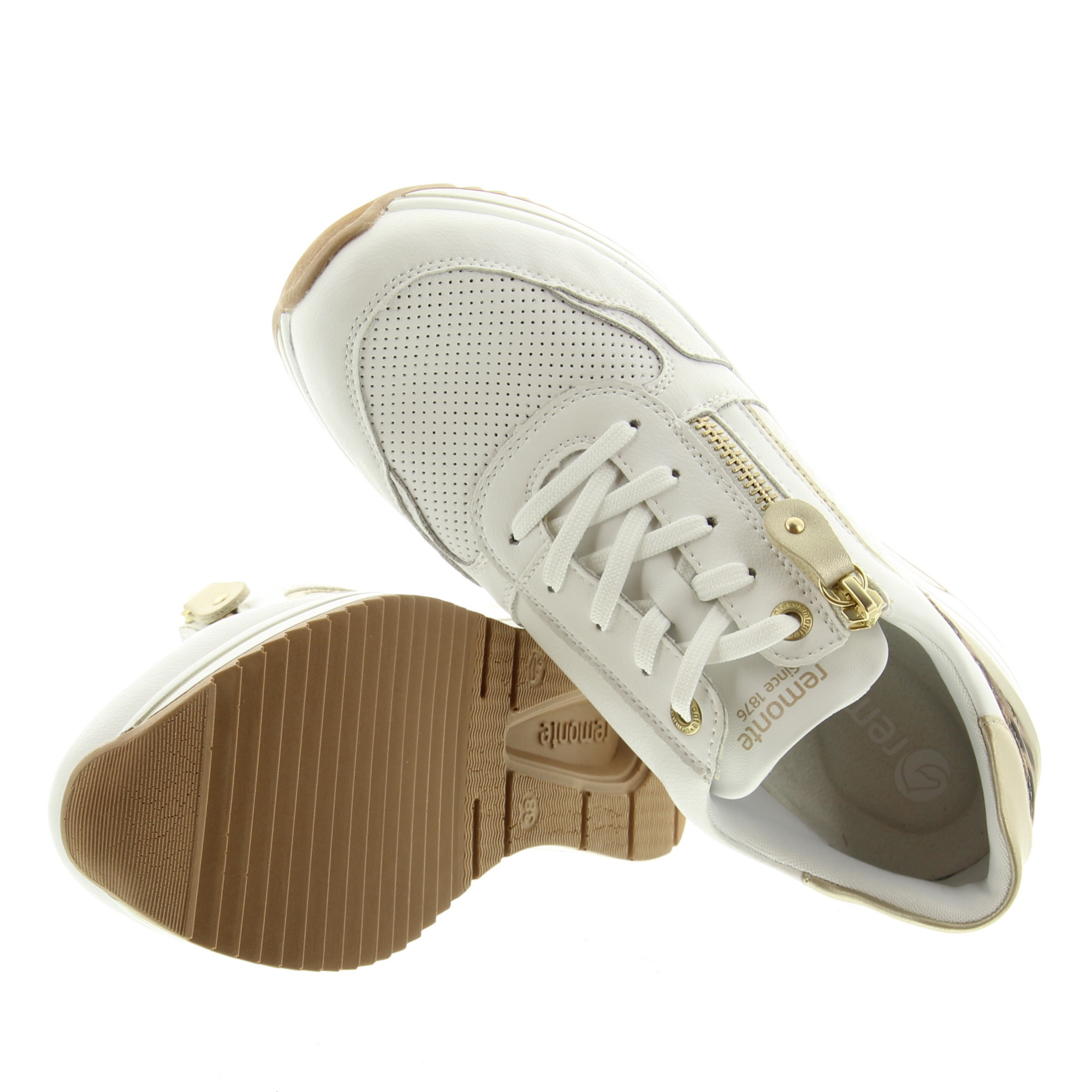 Remonte D0T10 82 Weiss alloy palegold