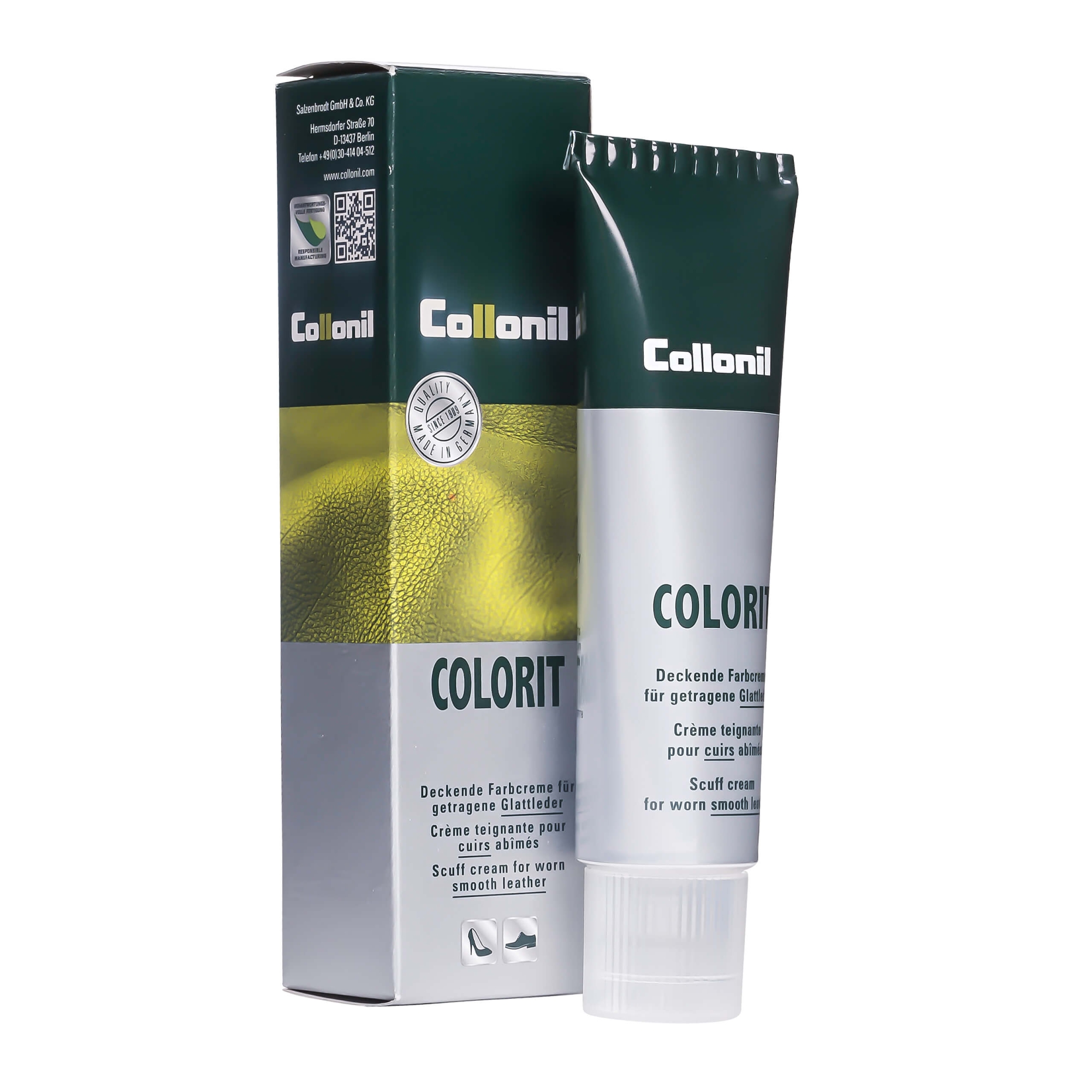 Collonil Colorit tube 751 Zwart