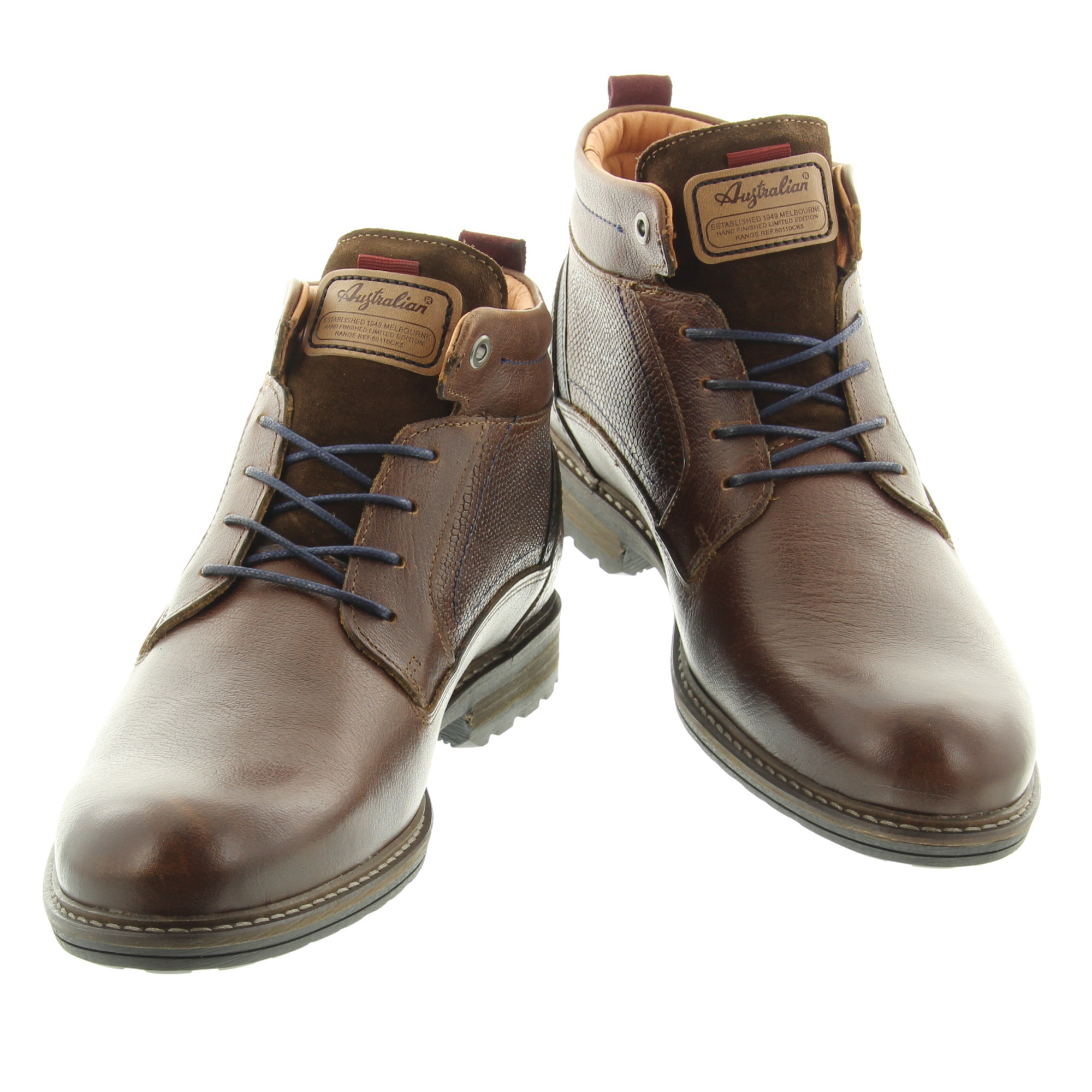 Australian Footwear 15.1212.06 Conley DK4 Cognac-Burgundy