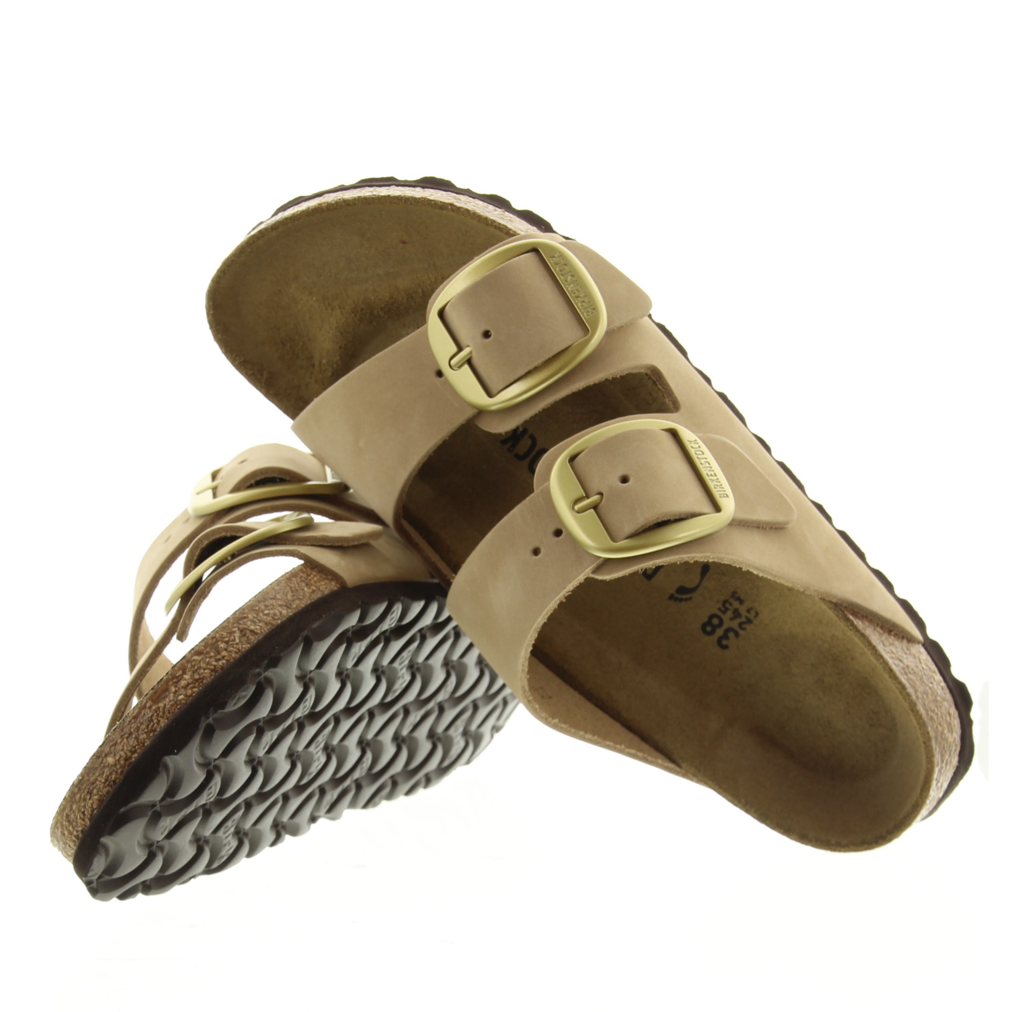 Birkenstock 1024064 Arizona Big Buckle Sandcastle