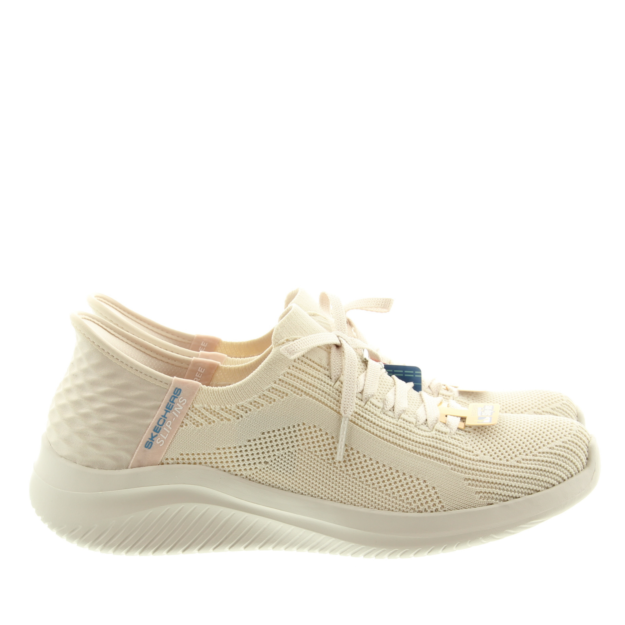 Skechers 149710 Ultra Flex 3.0 Slip-In\ NAT Natural Brilliant Path