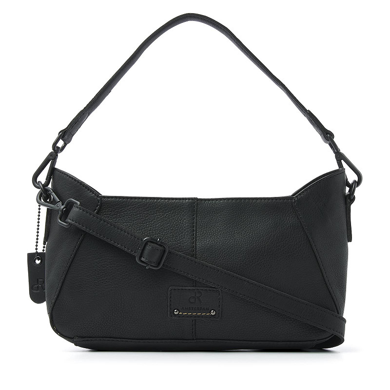 H.J. de Rooy Lederwaren 933763 Hand-Schoudertas Black